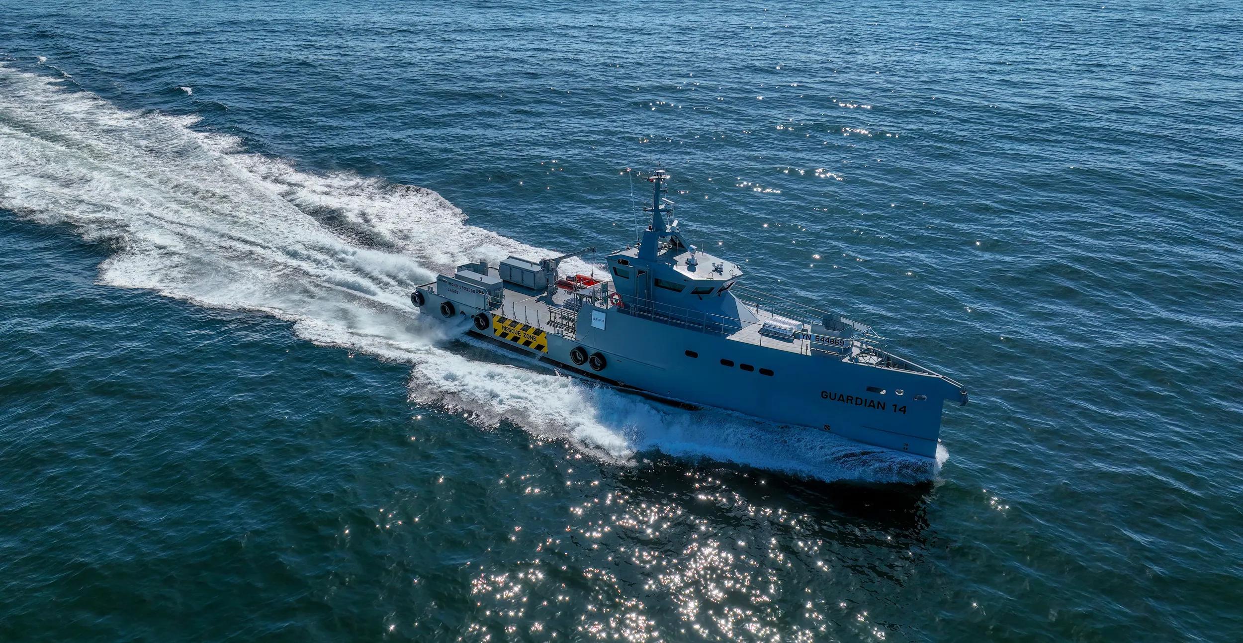 Damen delivers FCS 3307 Patrol to Homeland IOSL in Nigeria