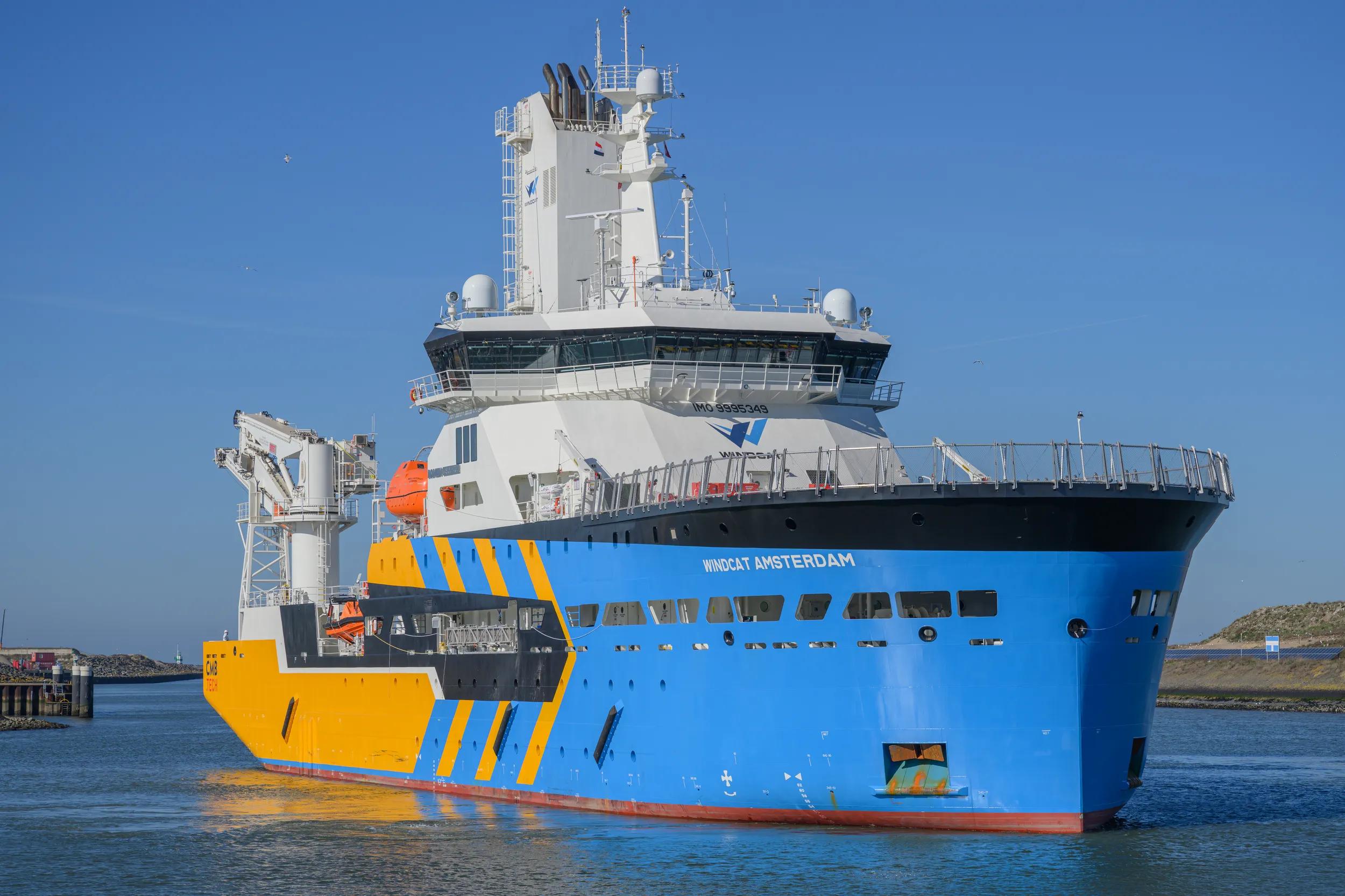 Damen and Windcat launch the first Elevation CSOV in Europe 1