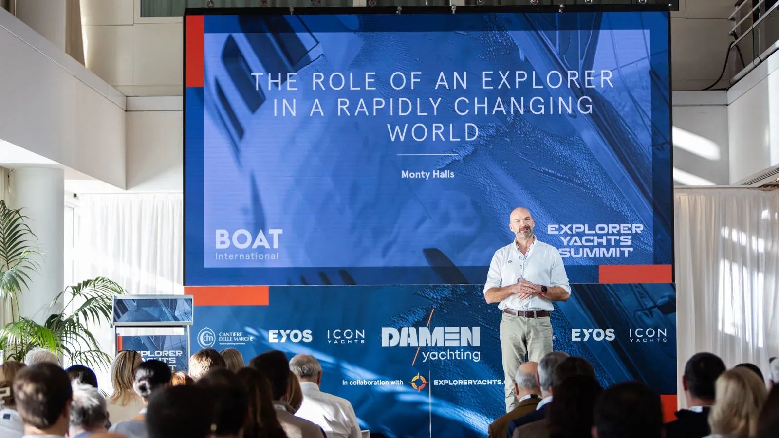 Presentation on the explorer Yachts Summit 2024