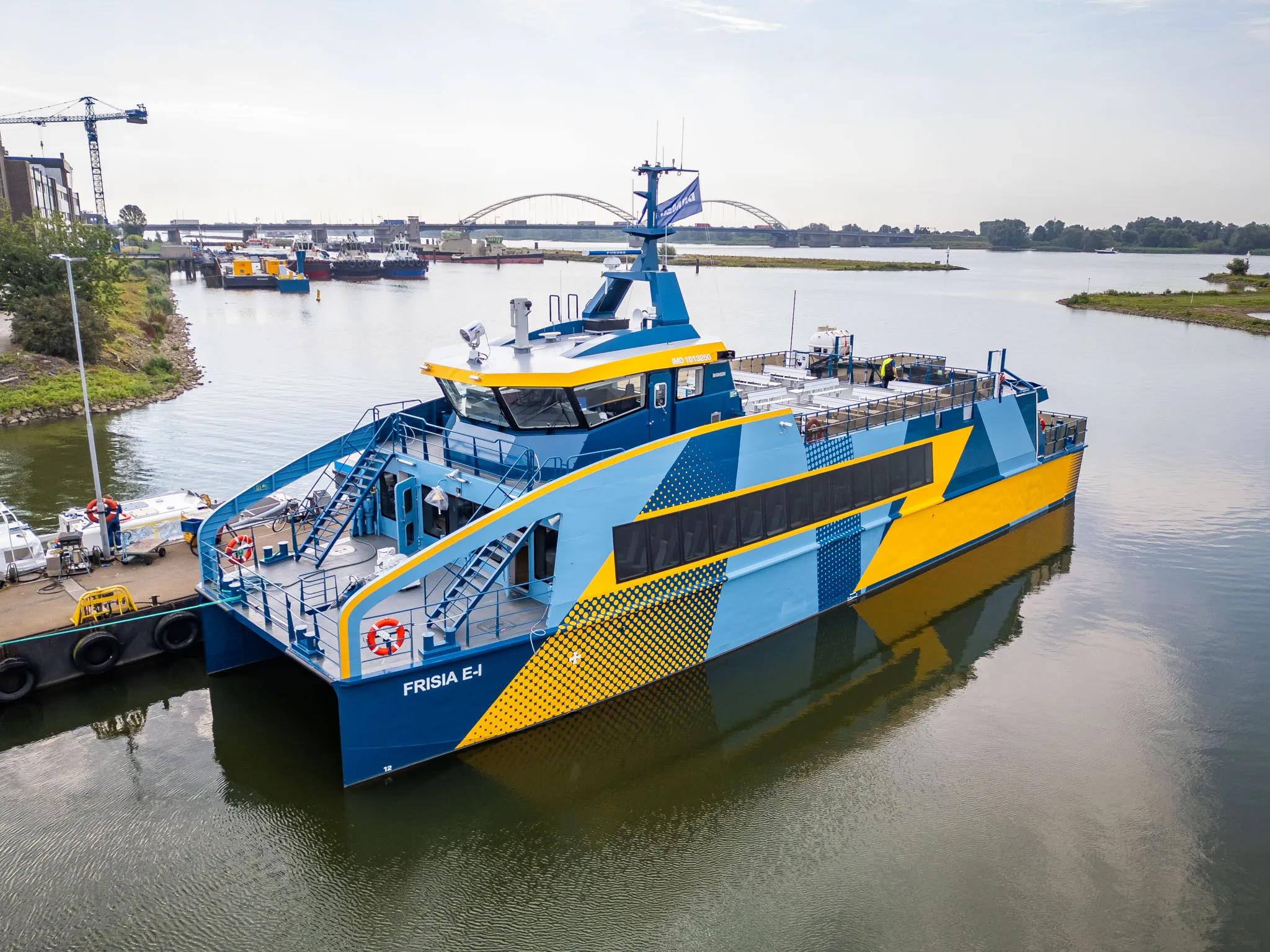 Damen Shipyards delivers Germany’s first all-electric ferry 1