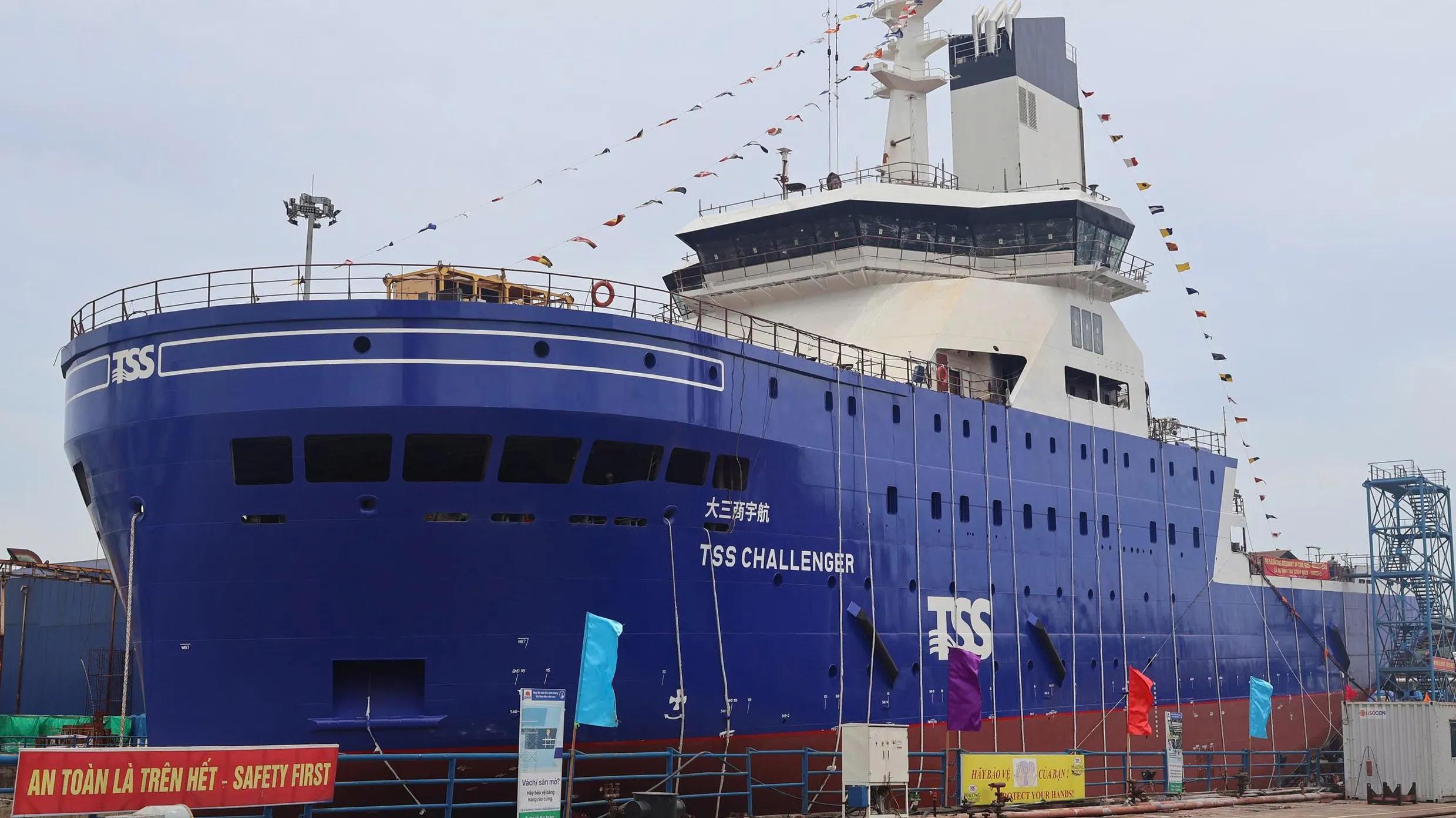 Damen launches second CSOV 9020 for TSSM 1