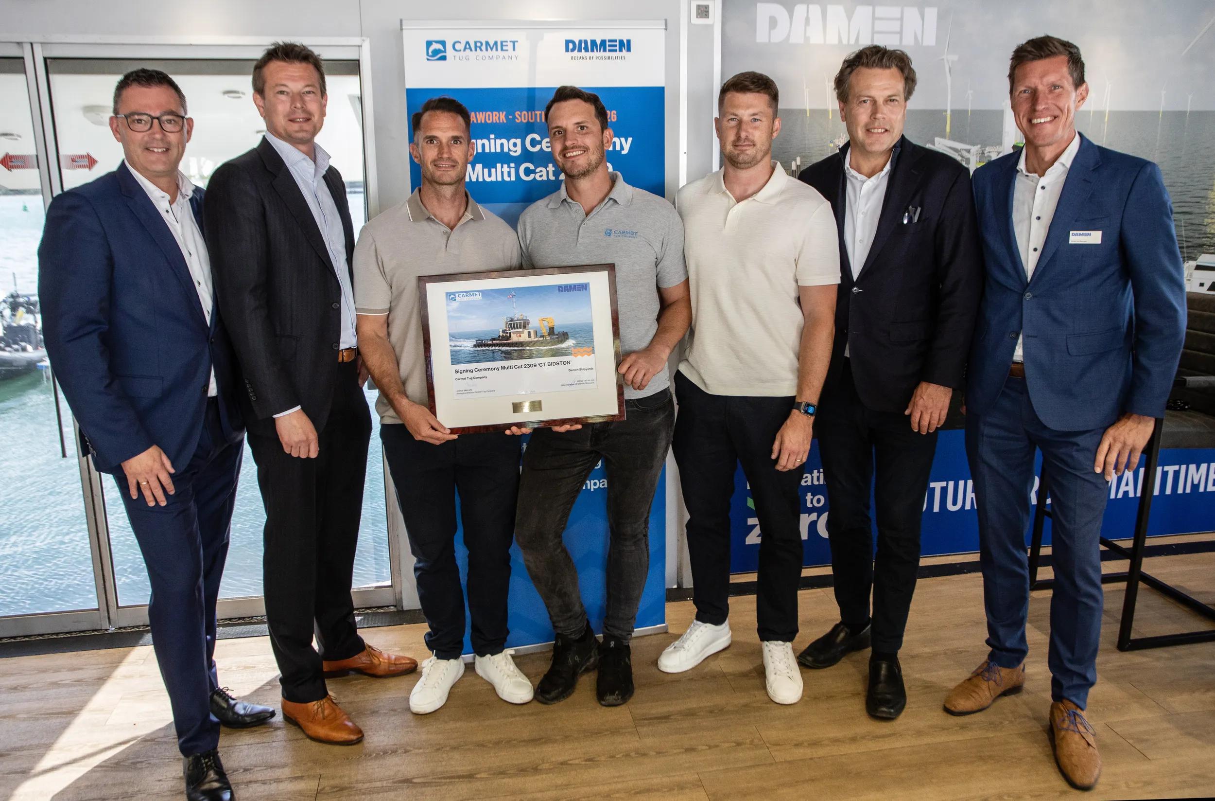 Damen signs with Carmet Tug Company for MuC 2309 2