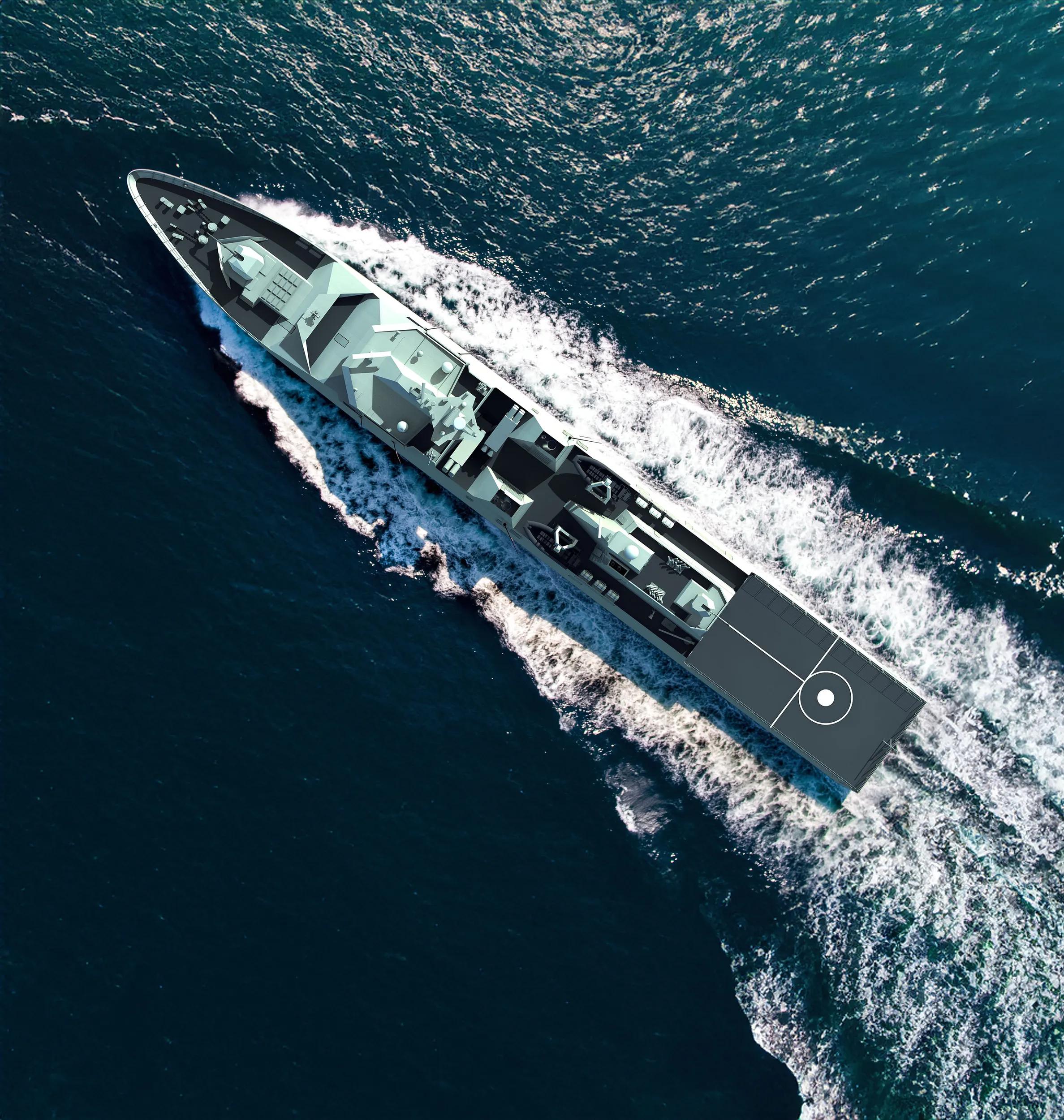 Damen Naval selects Alewijnse as partner for Colombia’s PES Frigate teaser