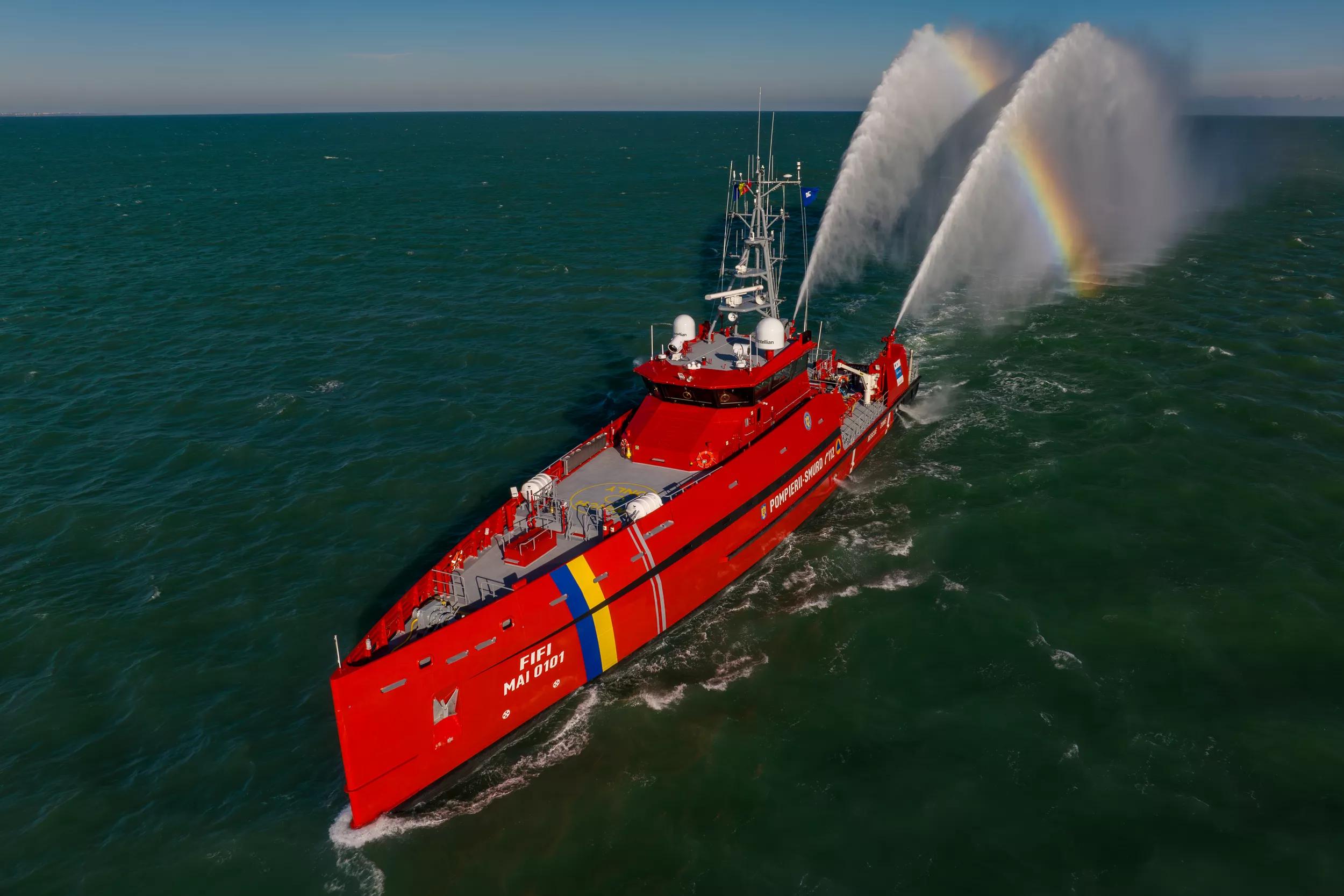 Damen Stan Patrol 5009 enters Romanian emergency fleet 2