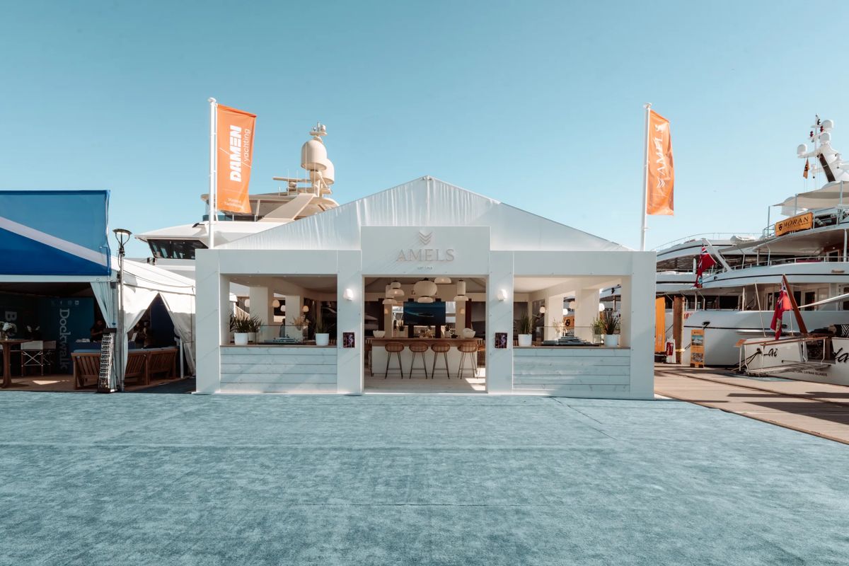 Palm Beach International Boat Show stand