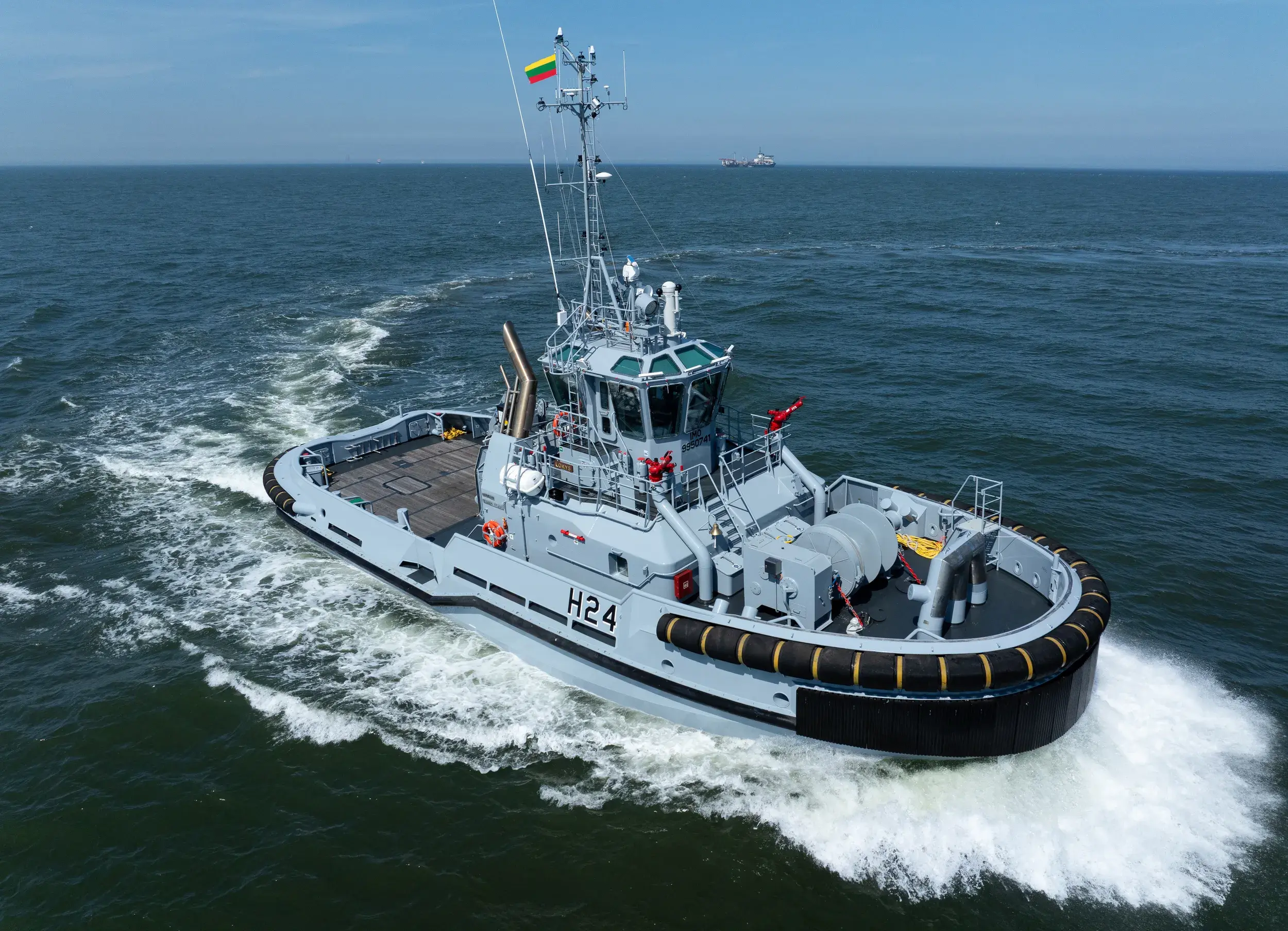 Damen delivers a new ASD Tug to the Lithuanian Navy teaser
