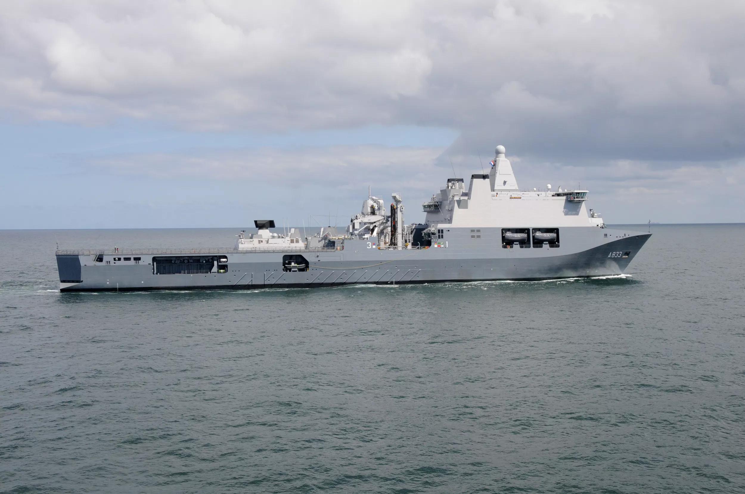 Zr. Ms. Karel Doorman Joint Support Ship JSS - Damen