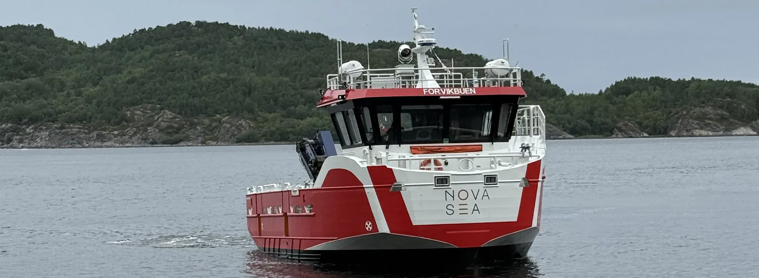 Damen Folla delivers new SeV 1508 to Mowi Norway top