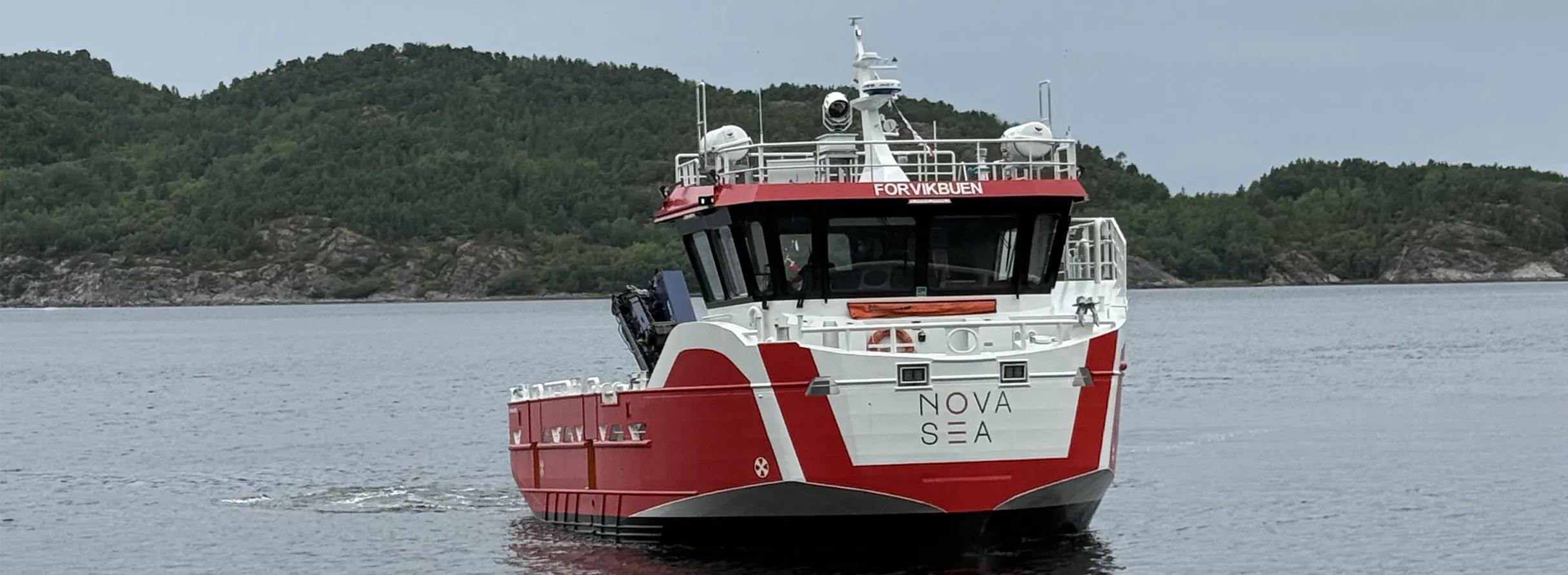 Damen Folla delivers new SeV 1508 to Mowi Norway top