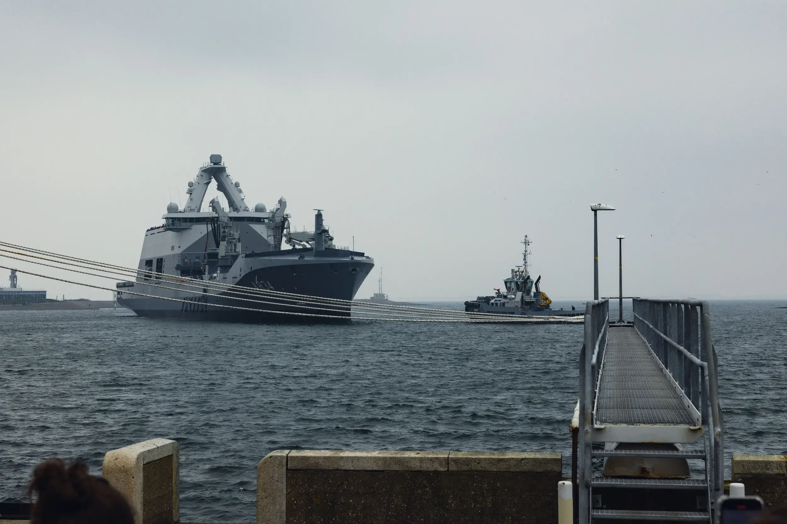 Damen Naval hands over new Combat Support Ship Den Helder to the COMMIT 2