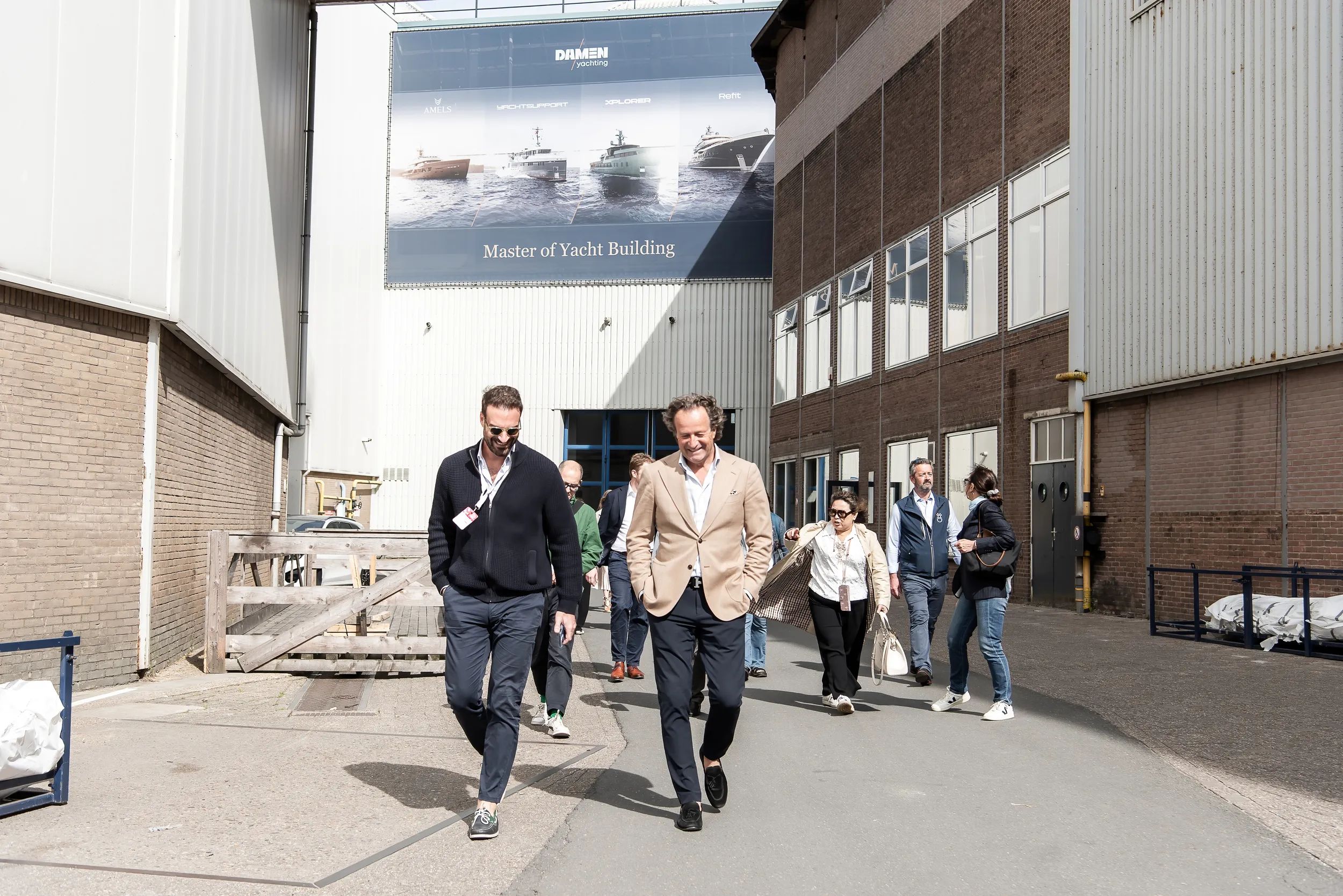 Damen Yachting shipyard