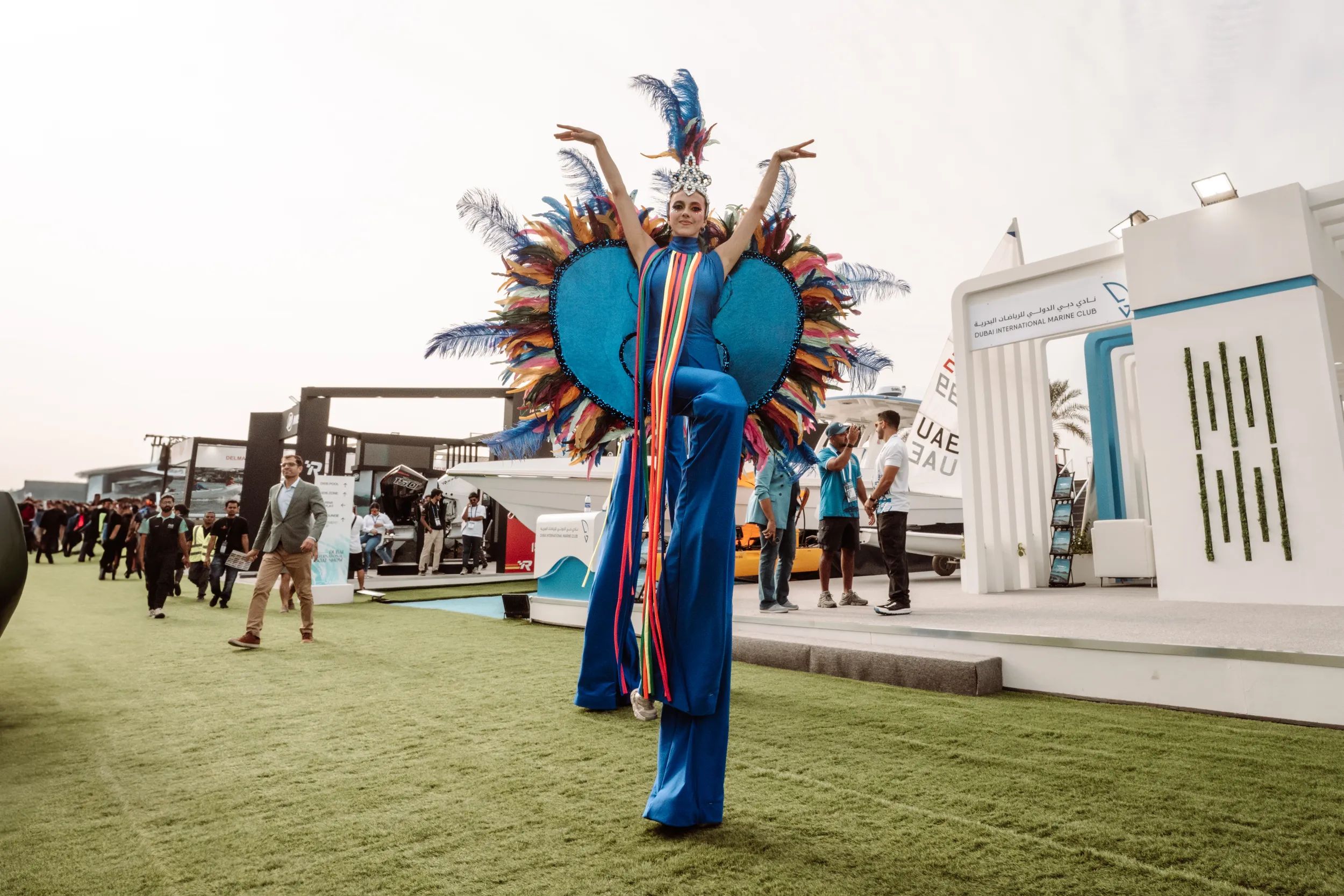 Danser at the Dubai Boat Show 2025