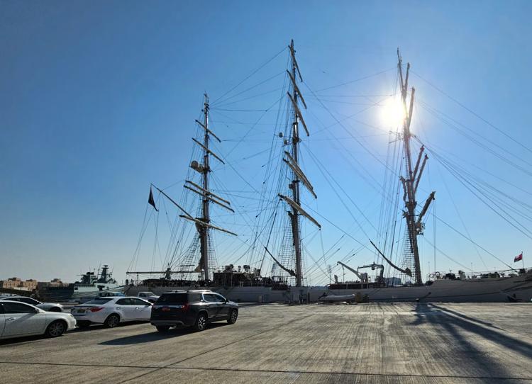 Damen welcomes back Sail Training Vessel Shabab Oman II teaser