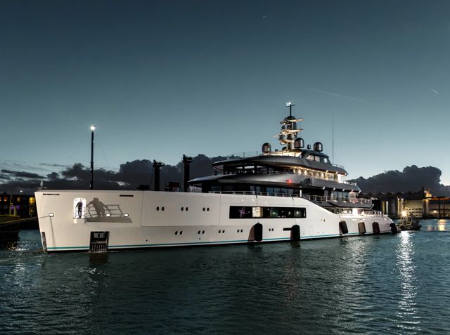 First Amels 80 PANGEA Delivered from Vlissingen City