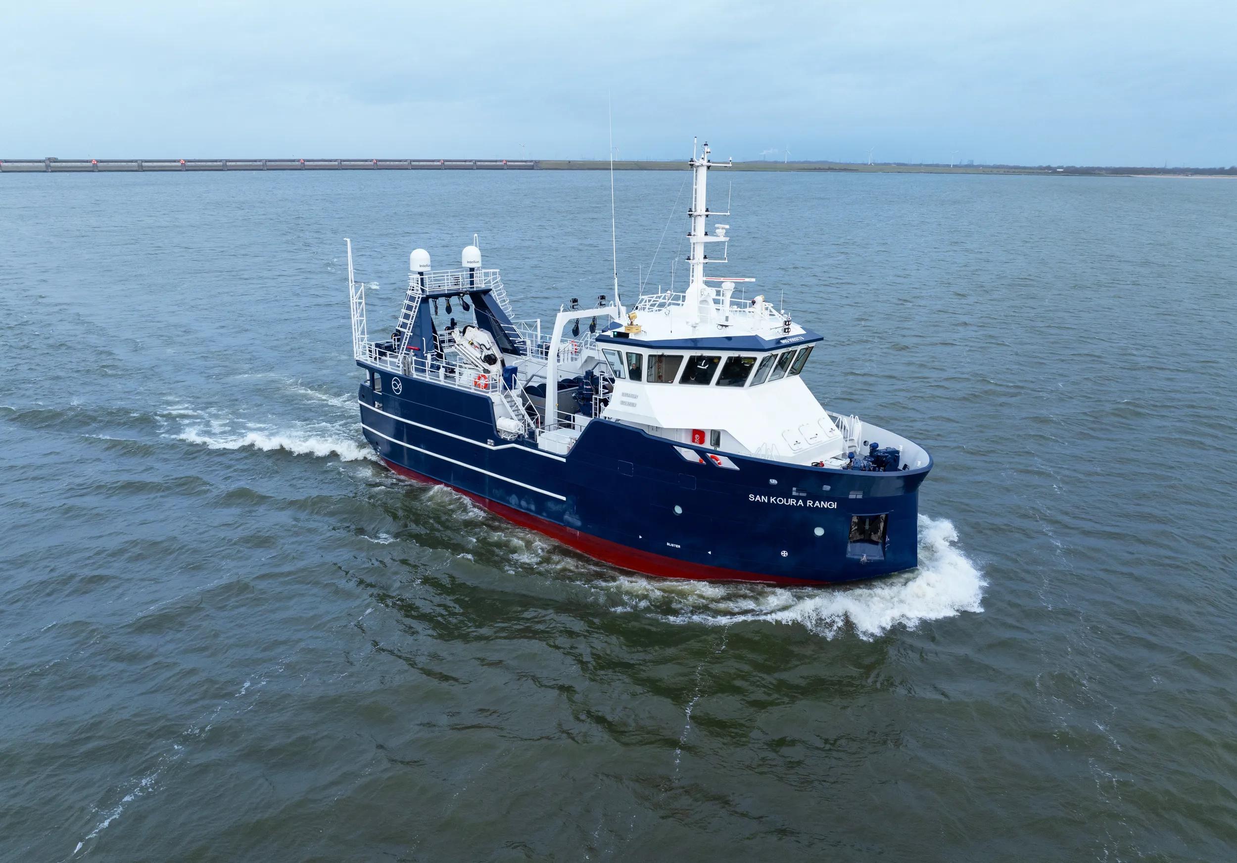Damen Maaskant delivers scampi trawler to Sanford teaser