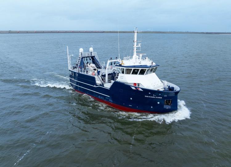 Damen Maaskant delivers scampi trawler to Sanford teaser