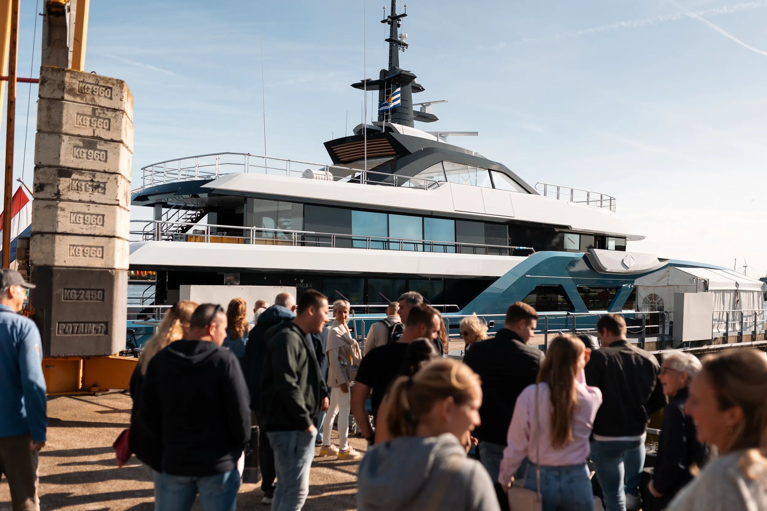 Damen Yachting Open Day tour