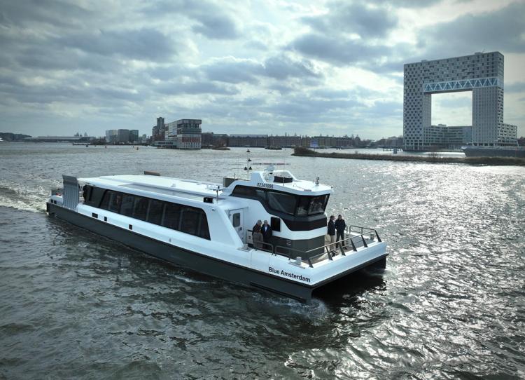 Damen unveils first fully electric ferry Waterbus 2907 Electric teaser