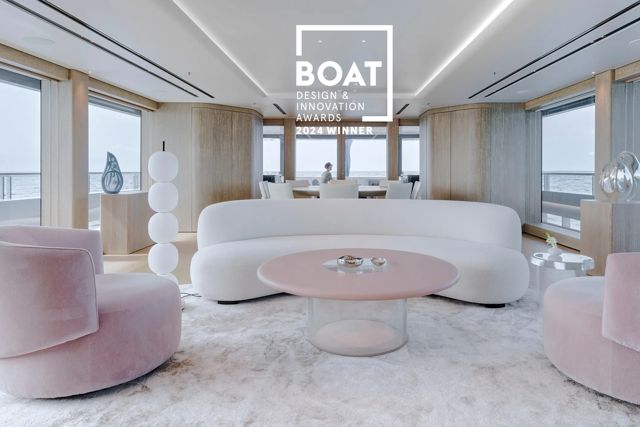ENTOURAGE is a winner at the 2024 BOAT Design & Innovation Awards 