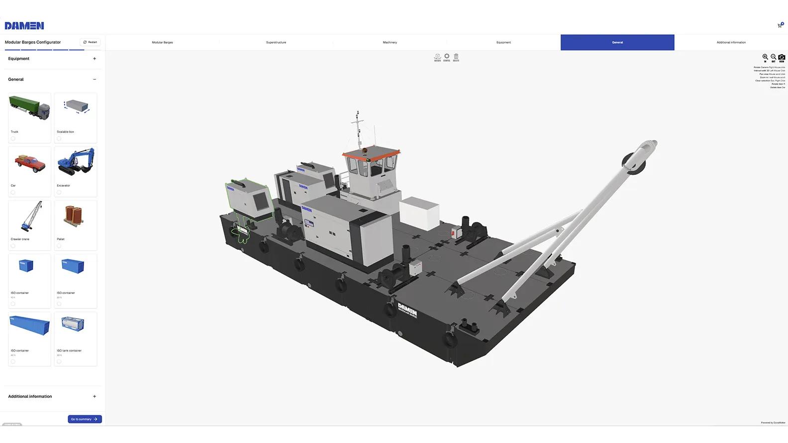 Modular Barge Configurator improves client experience 2