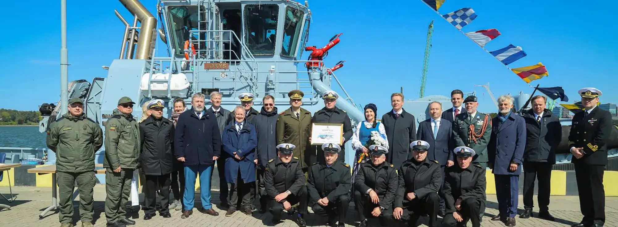 Damen delivers a new ASD Tug to the Lithuanian Navy top