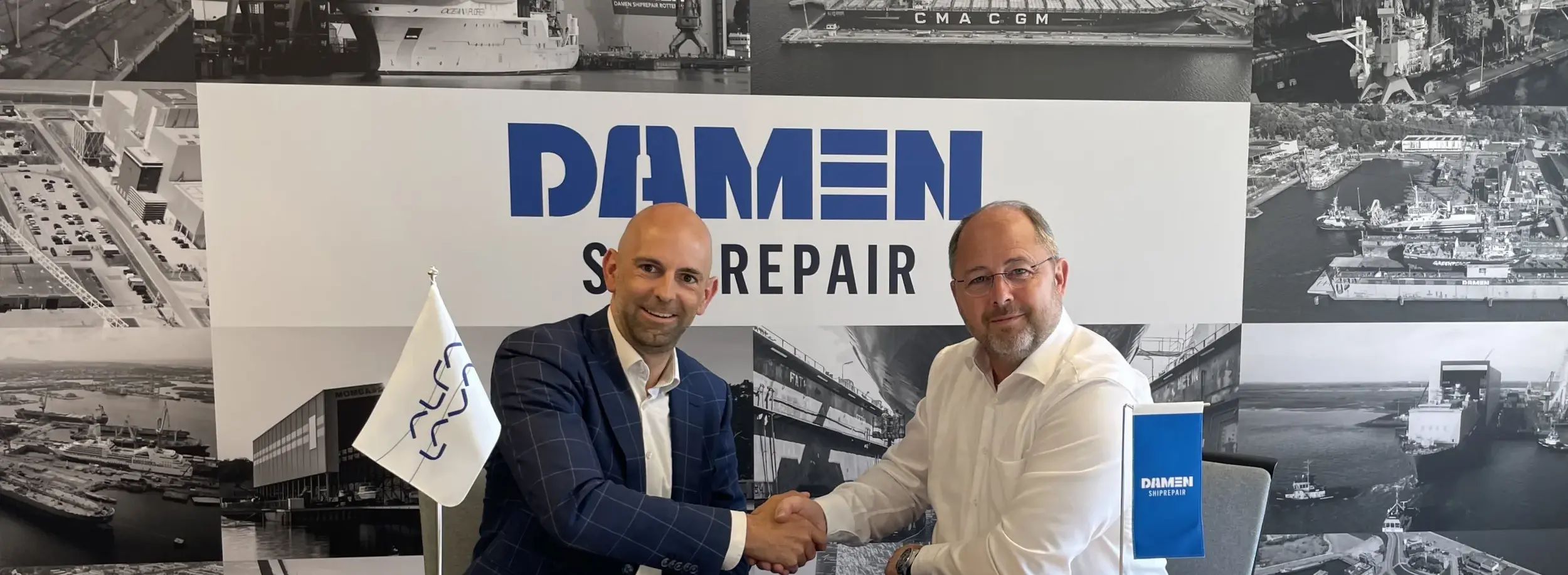 Damen and Alfa Laval join efforts to accelerate shipping decarbonization top