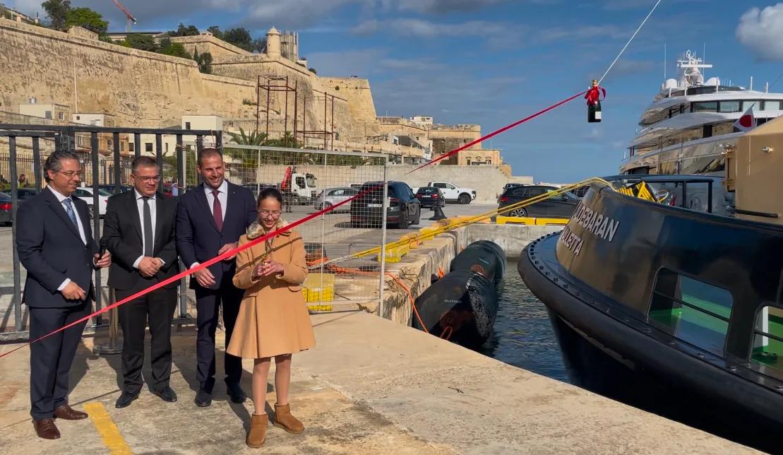 Damen RSD Tug 2513 named Med Aldebaran in Tug Malta ceremony 5