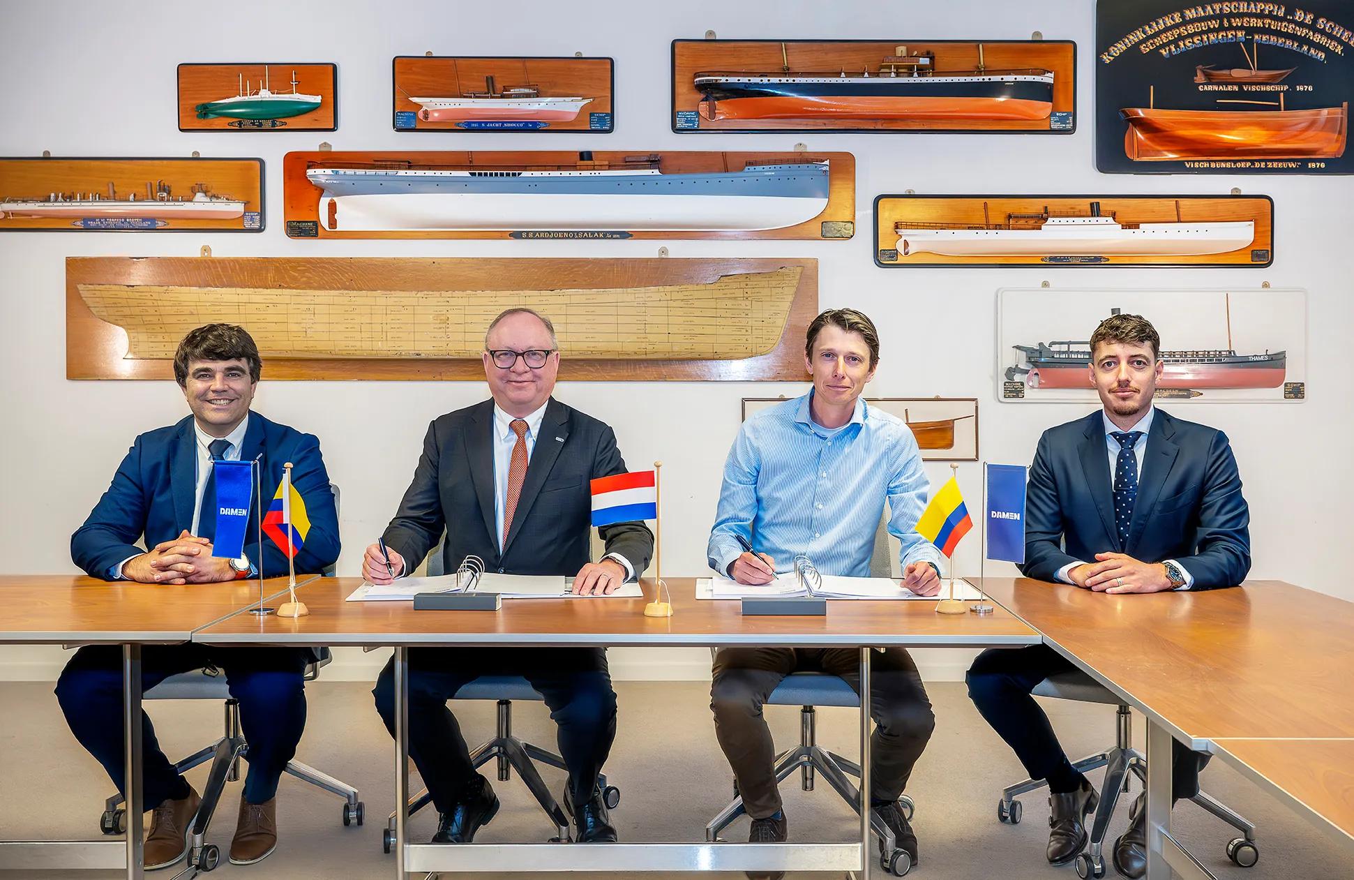 Damen Naval signs contract with EID for ICS for Colombian PES Frigate teaser