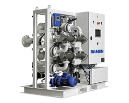 Onboard ballast water treatment system based on UV & Filter technique. 