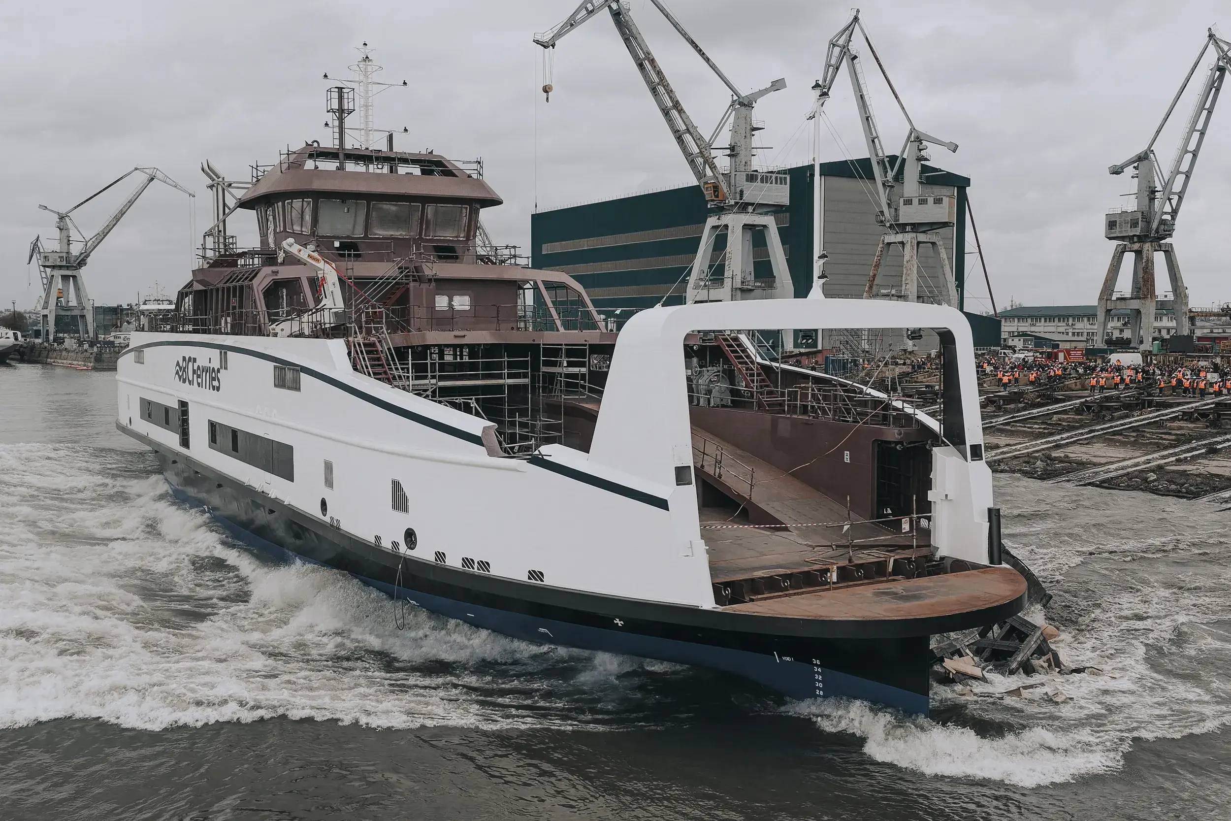 Damen launches tenth Island Class ferry for BC Ferries 2