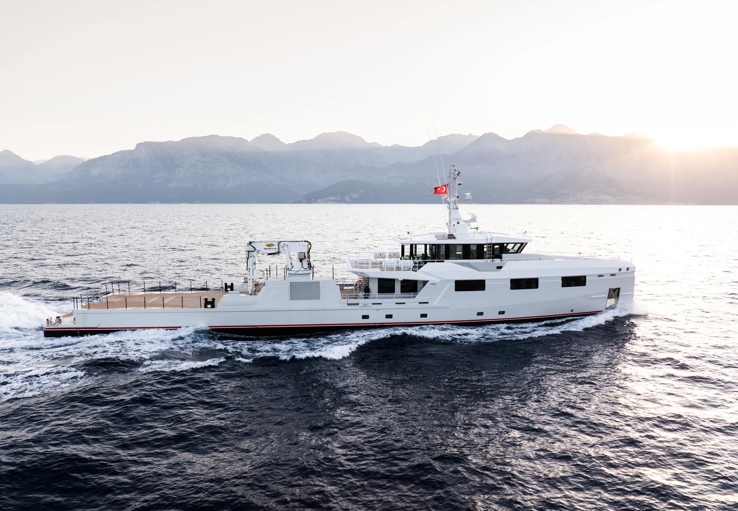 Yacht Support 5303 Sea trials Antalya