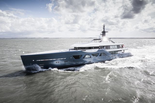 First Sea Trial for the latest Amels 60 
