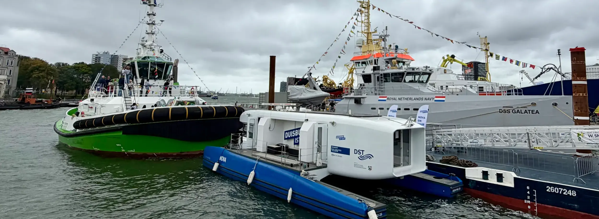 Damen spotlights electrification during World Port Days top