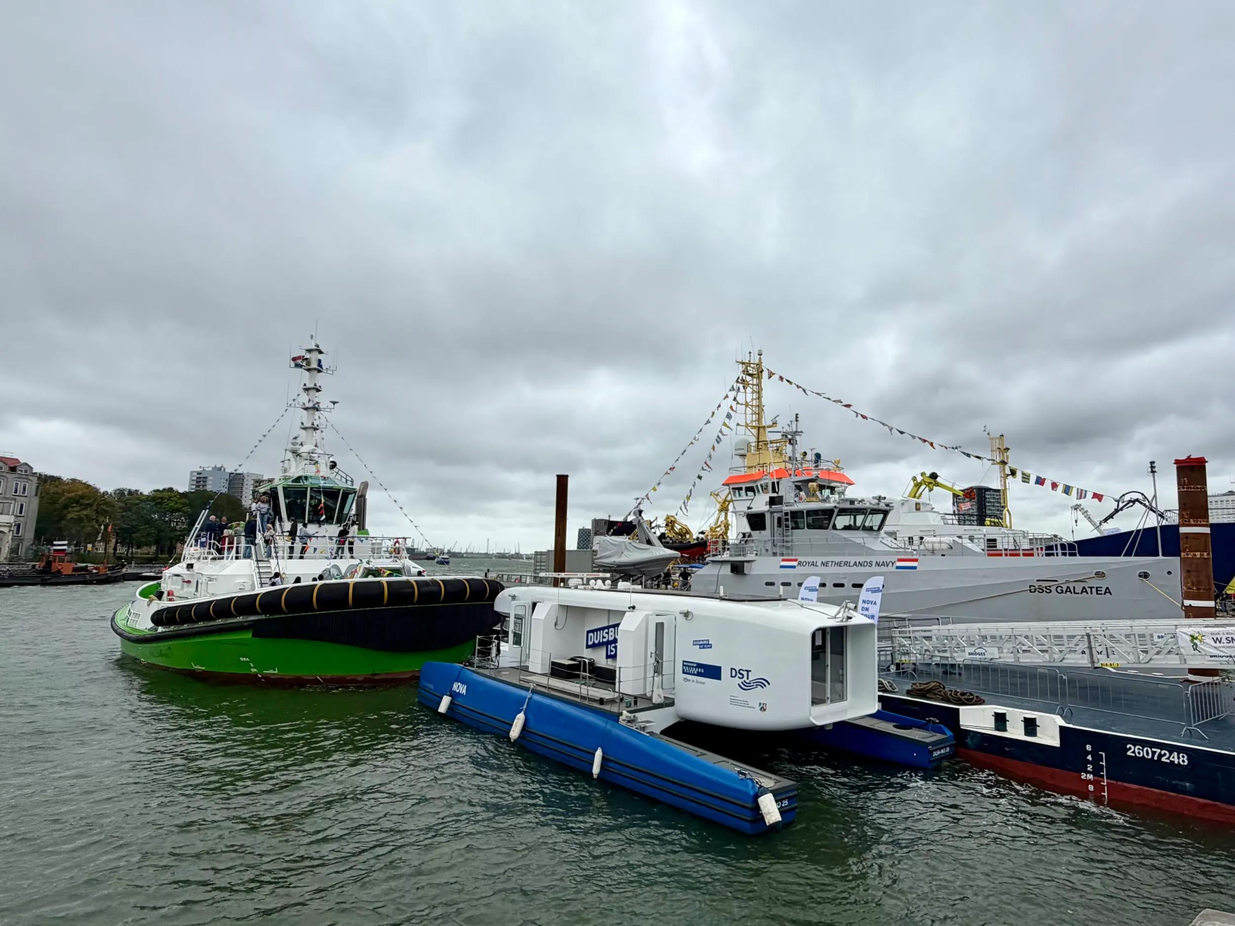 Damen spotlights electrification during World Port Days top