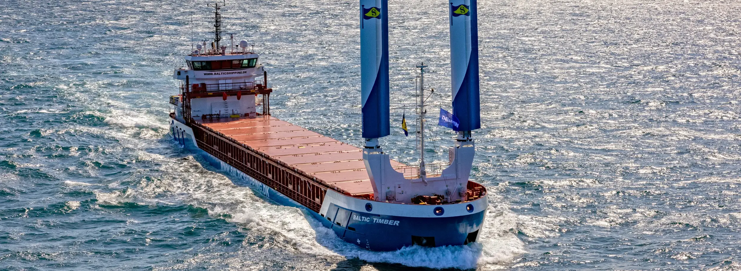 Damen adds wind-assisted propulsion to CF 3850 top