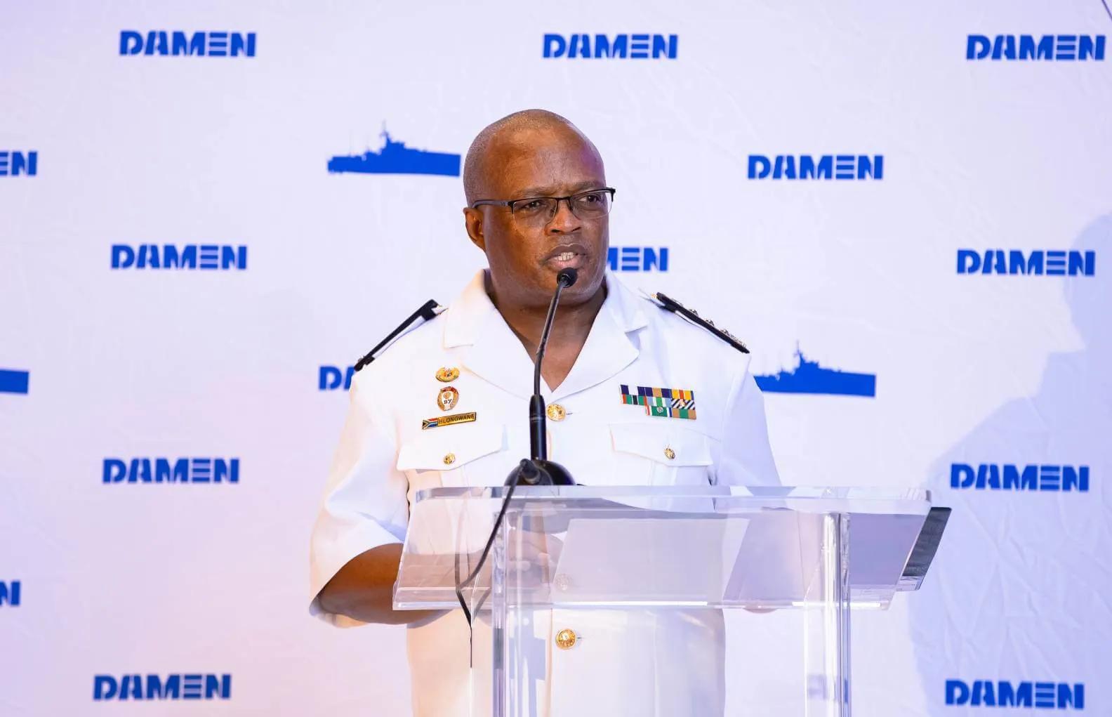 Damen Shipyards Cape Town holds blessing ceremony for first IPV