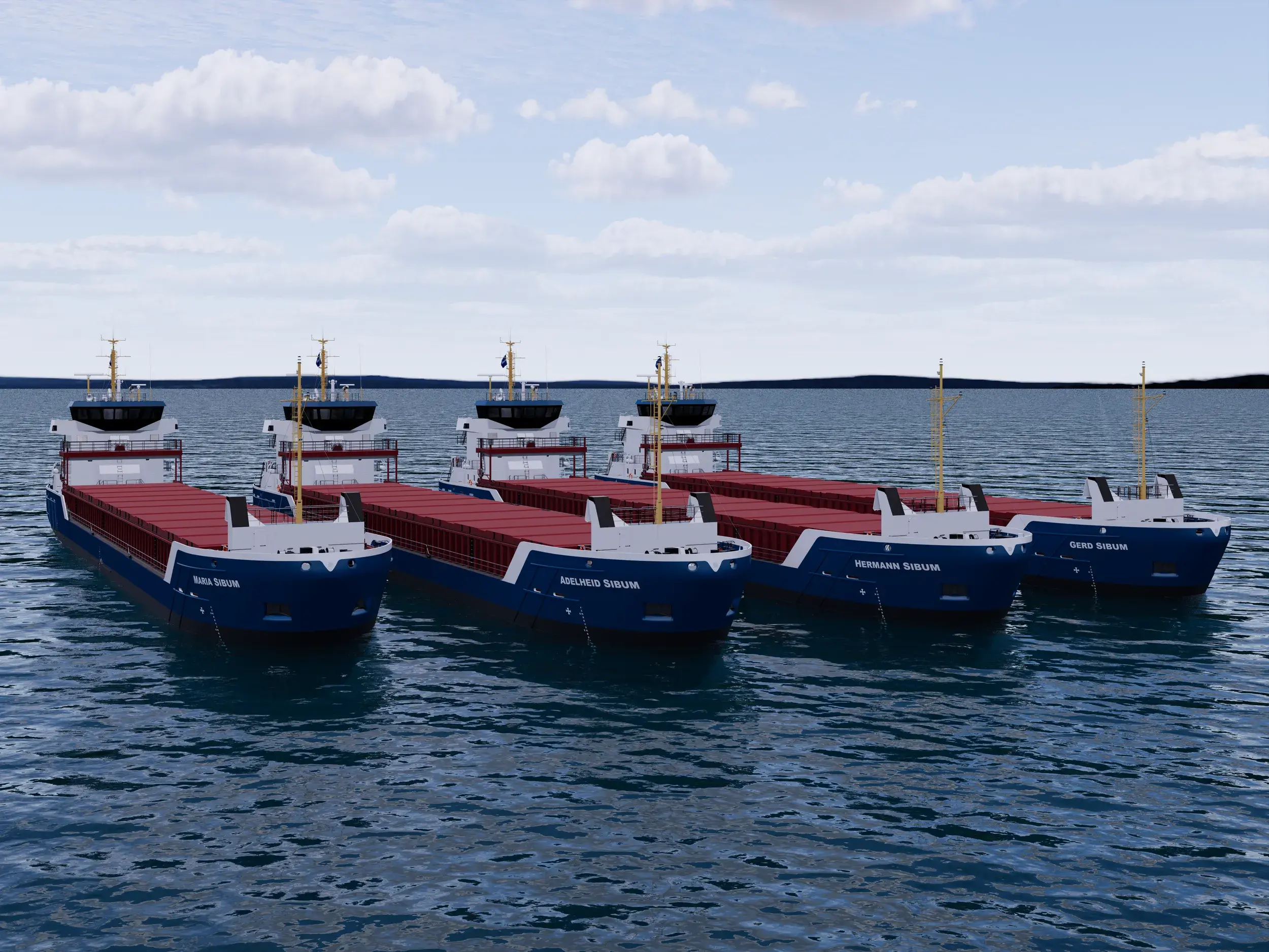Damen delivers fourth cf 3850 to Reederei Bernd Sibum 1