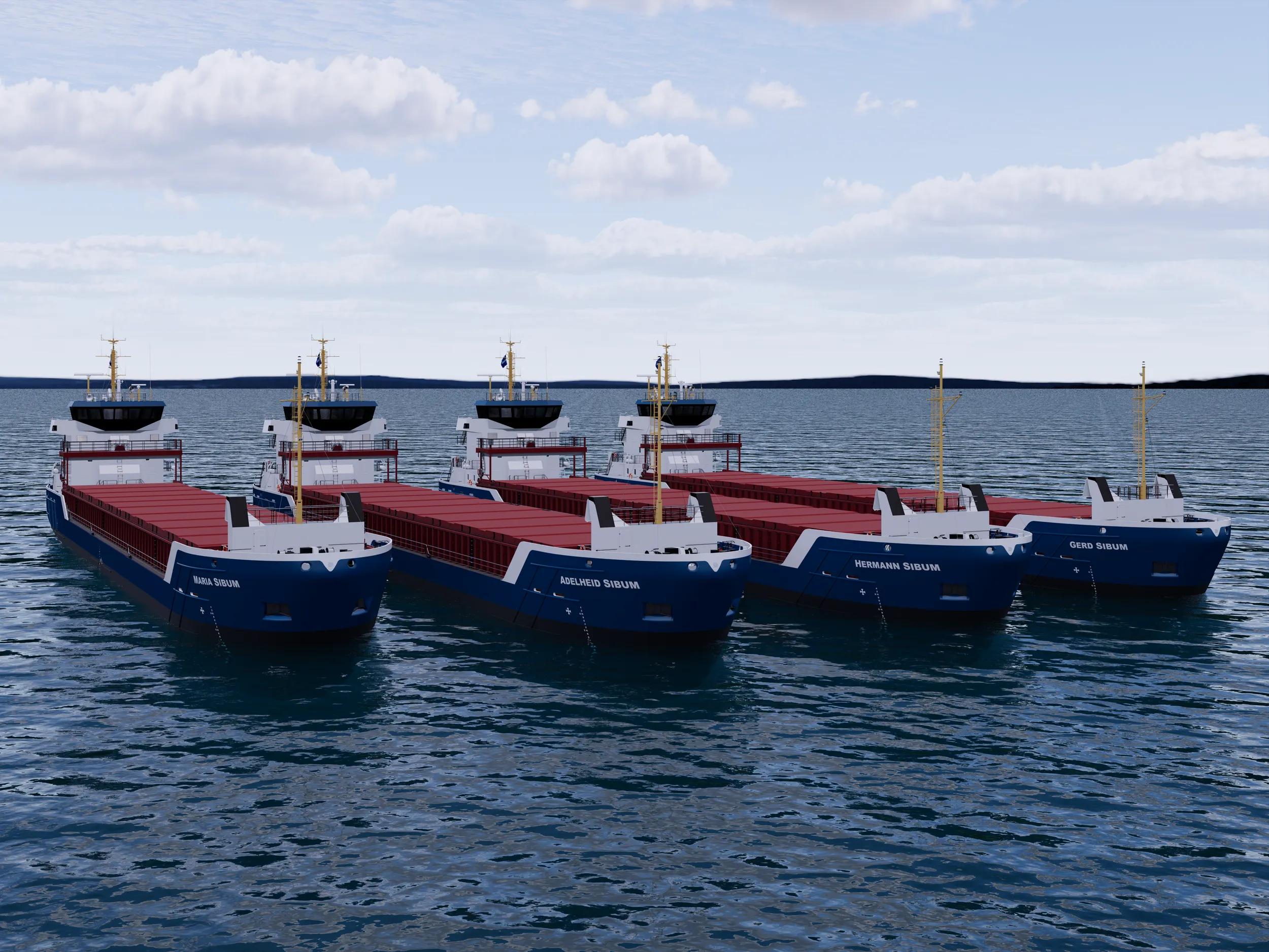 Damen delivers fourth cf 3850 to Reederei Bernd Sibum 1