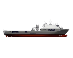 With a length of 204.7 metres, the Karel Doorman is the largest ship in the Dutch navy.