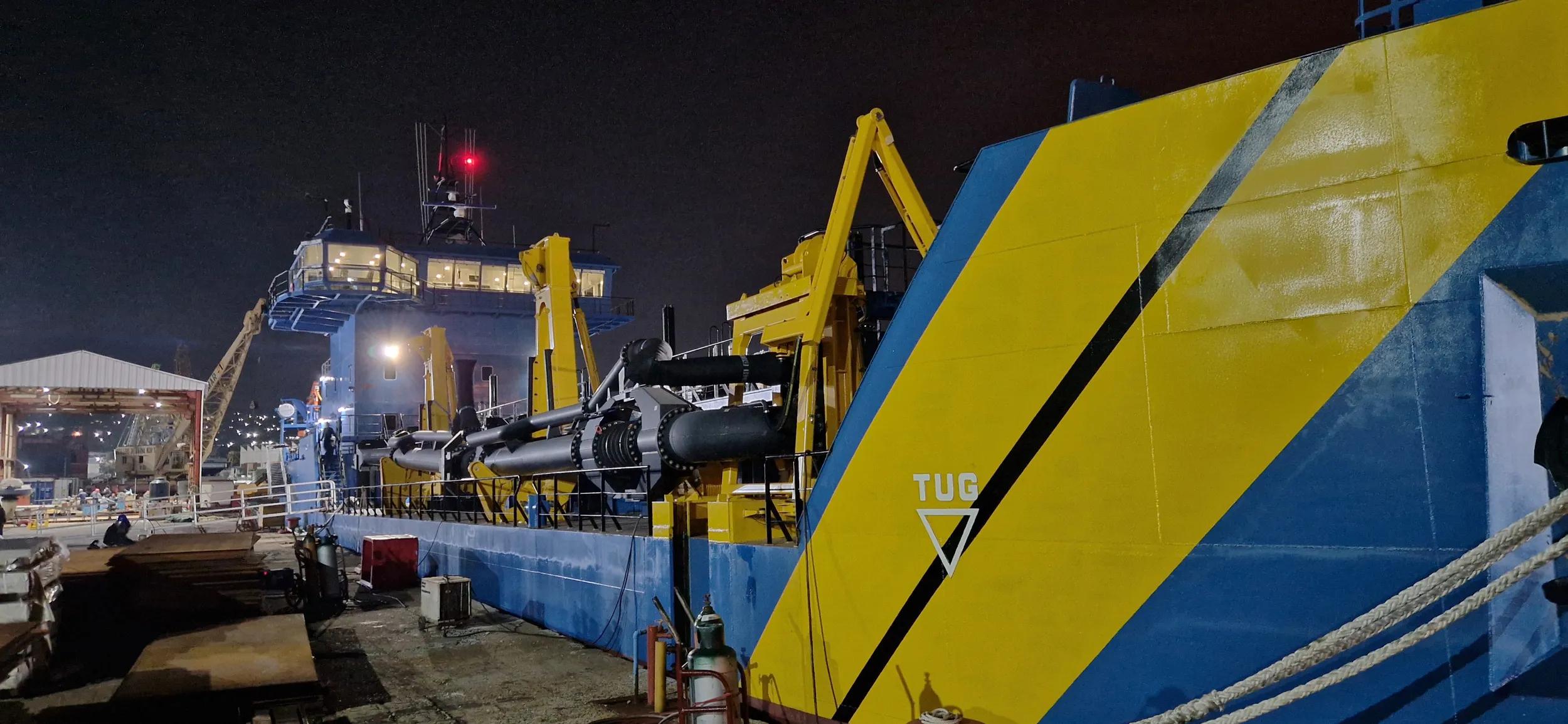 Damen delivered four dredging component packages for TSHD constructions teaser