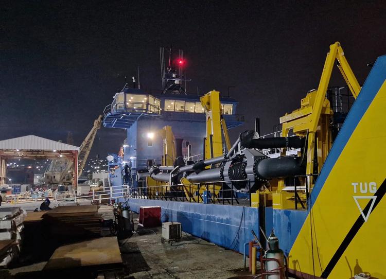 Damen delivered four dredging component packages for TSHD constructions teaser