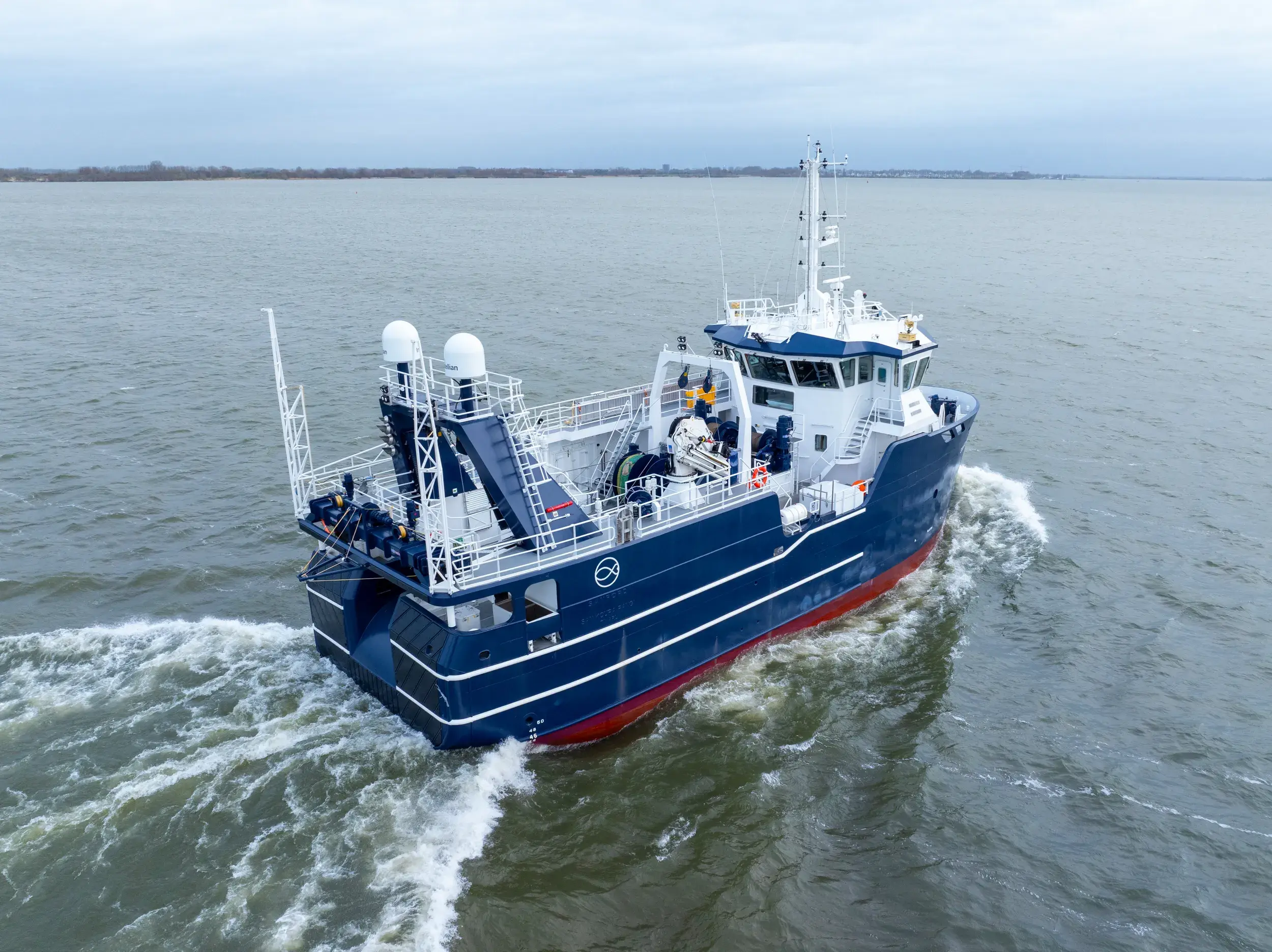 Damen Maaskant delivers scampi trawler to Sanford 1