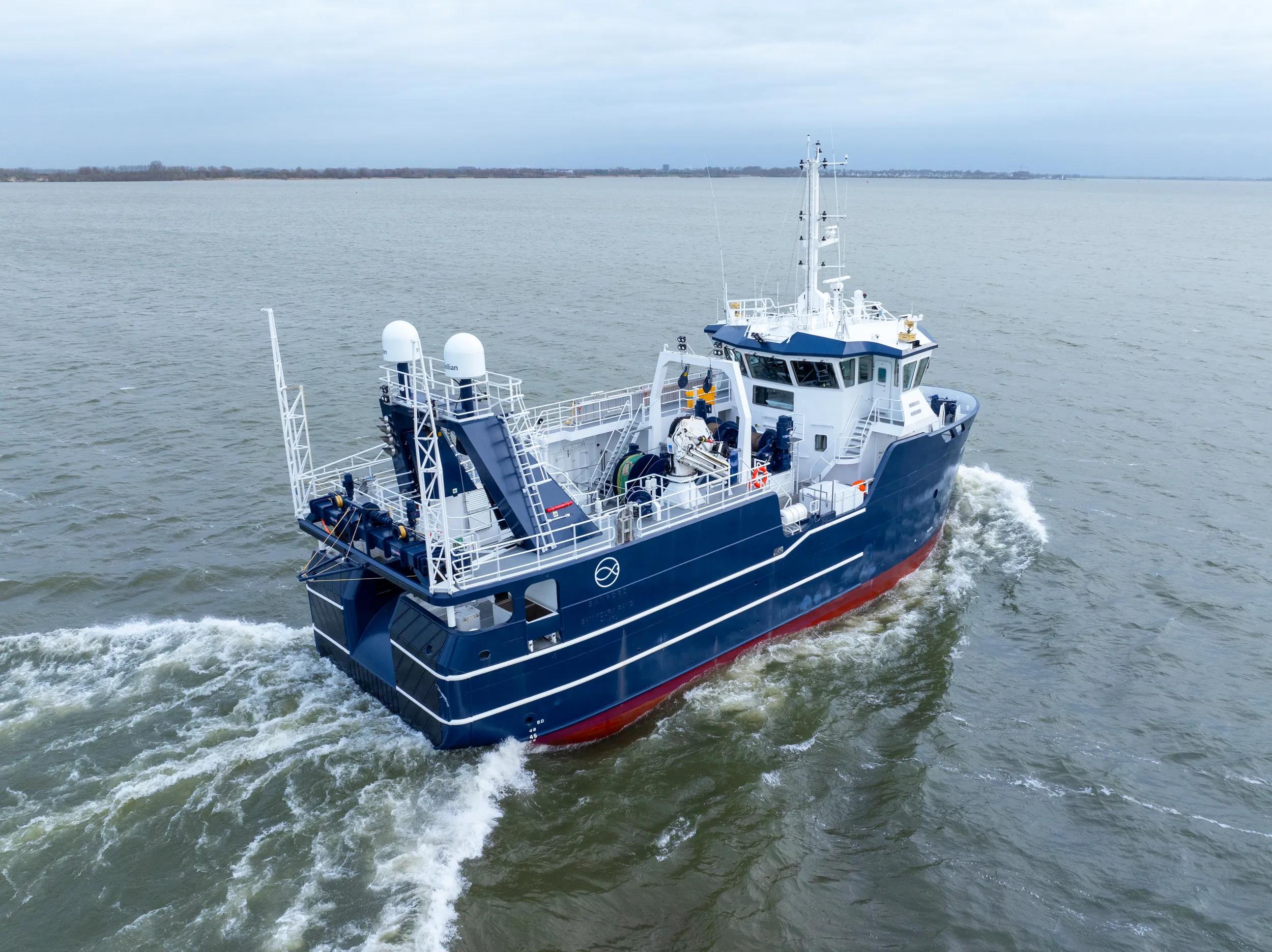 Damen Maaskant delivers scampi trawler to Sanford 1