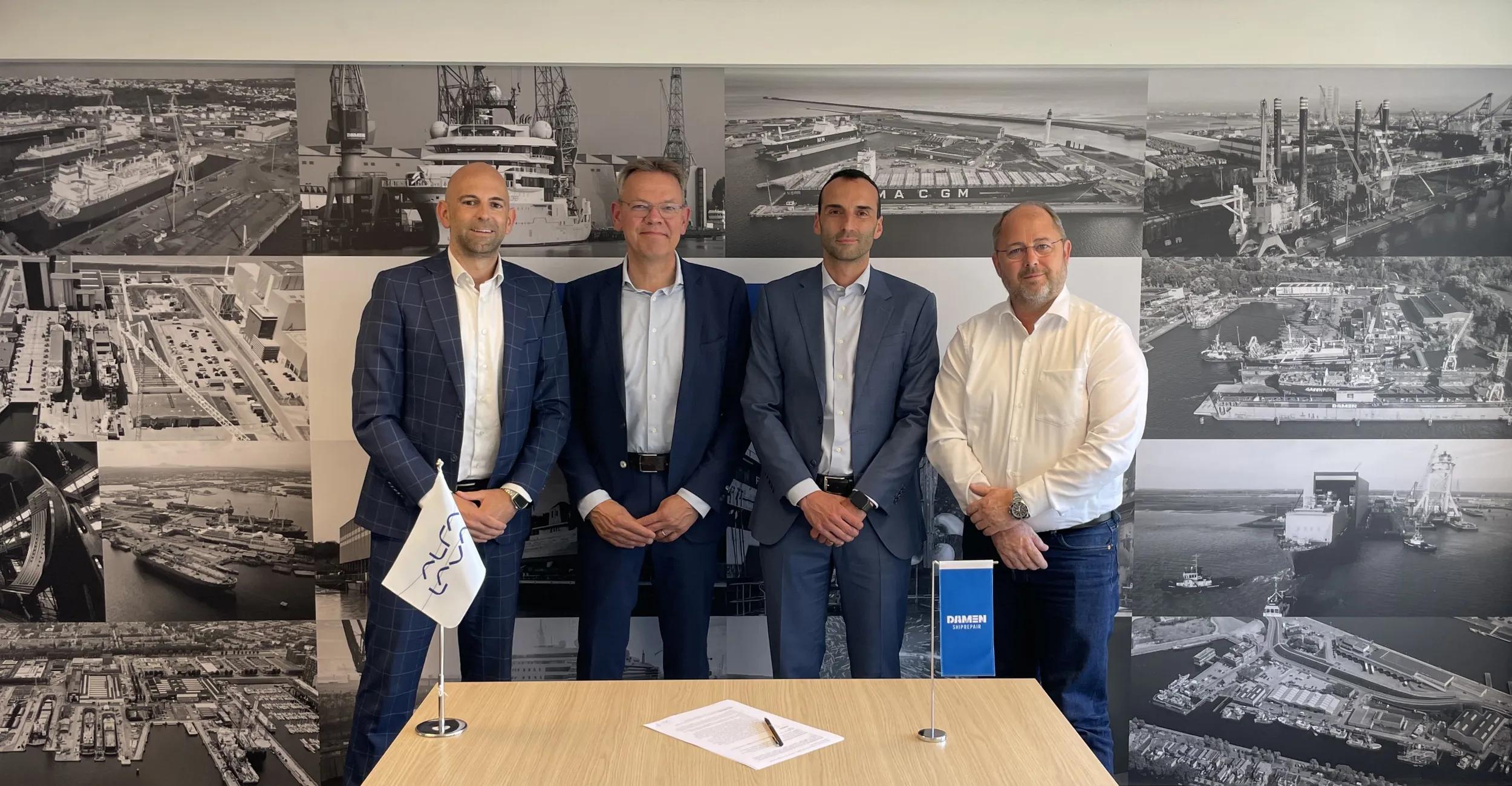 Damen and Alfa Laval join efforts to accelerate shipping decarbonisation 2