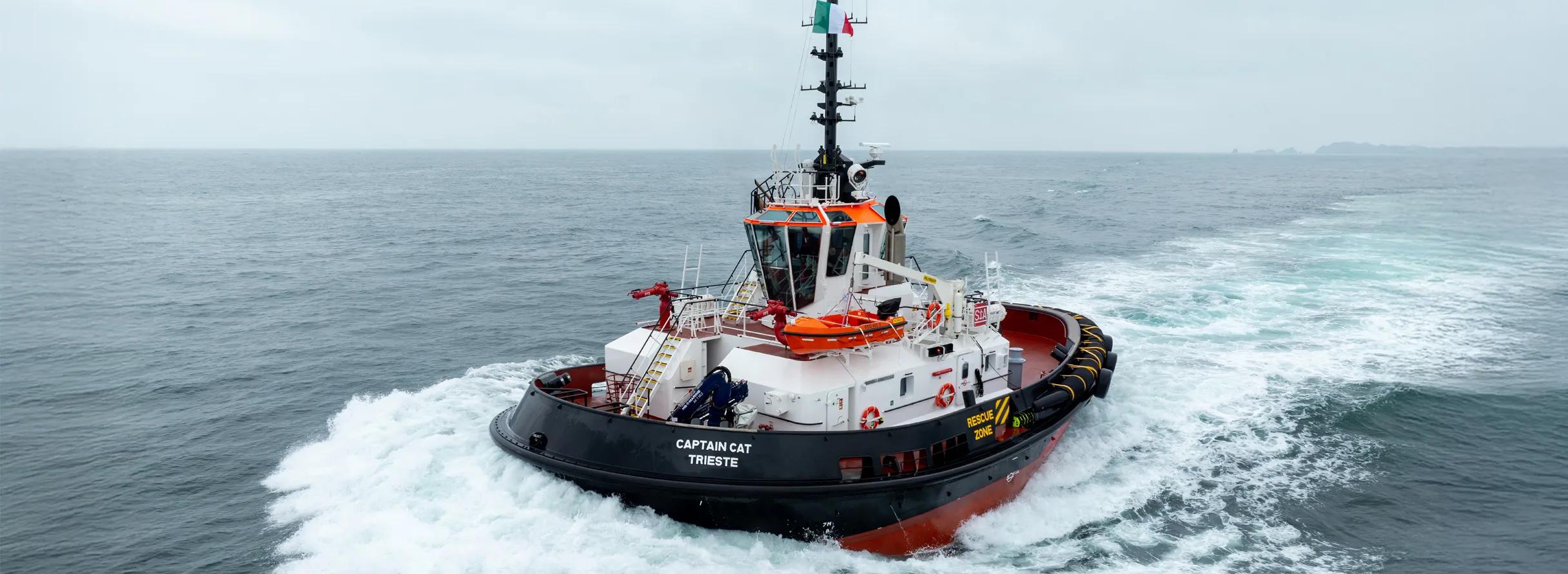 Damen delivers two RSD Tugs 2513 to Tripmare for port operations top