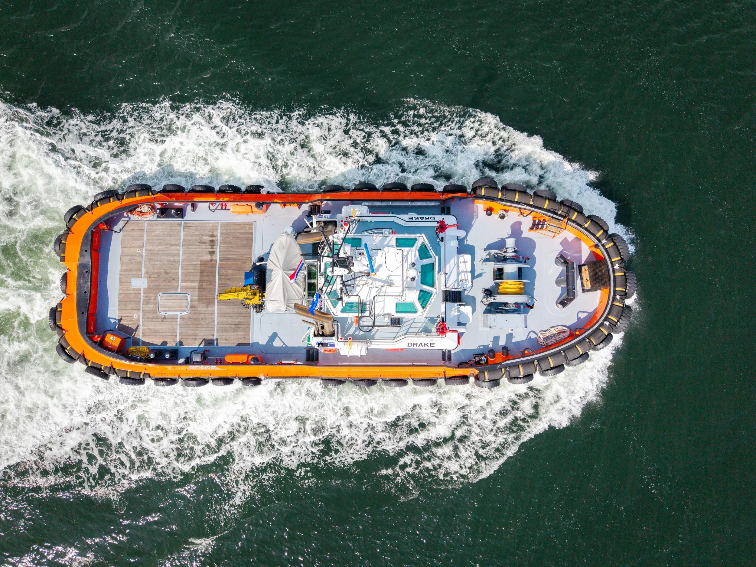 Damen has delivered ASD Tug 3010 ICE to Sundsvall Hamn 2
