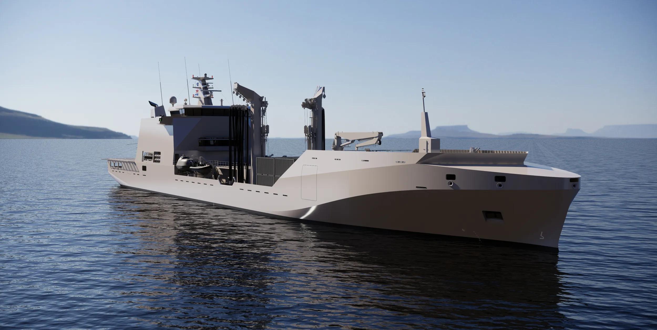 Damen reveals new Logistics Support Ship range 1