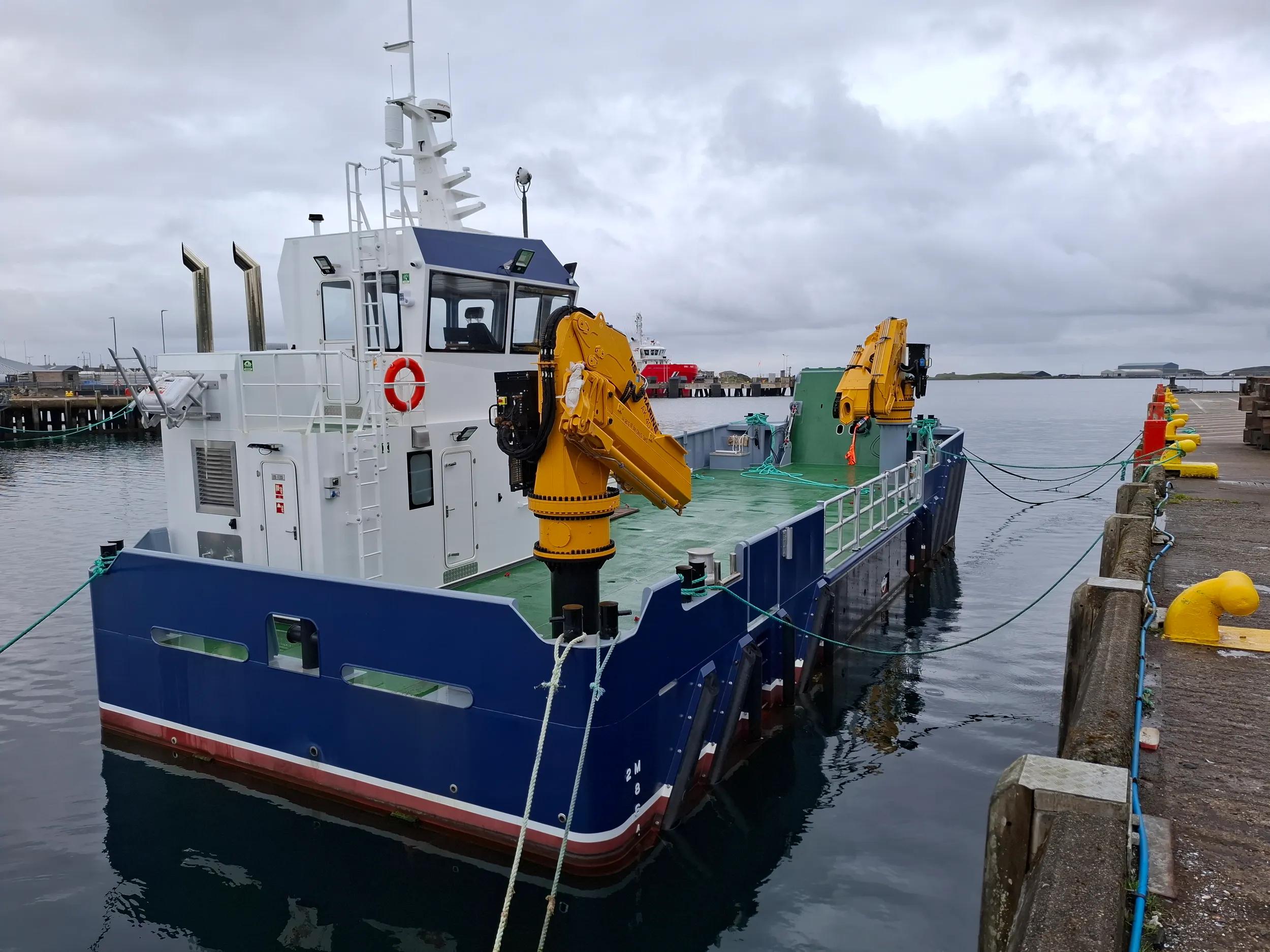 Damen delivers LUV 2208 to Blueshell Mussels 2