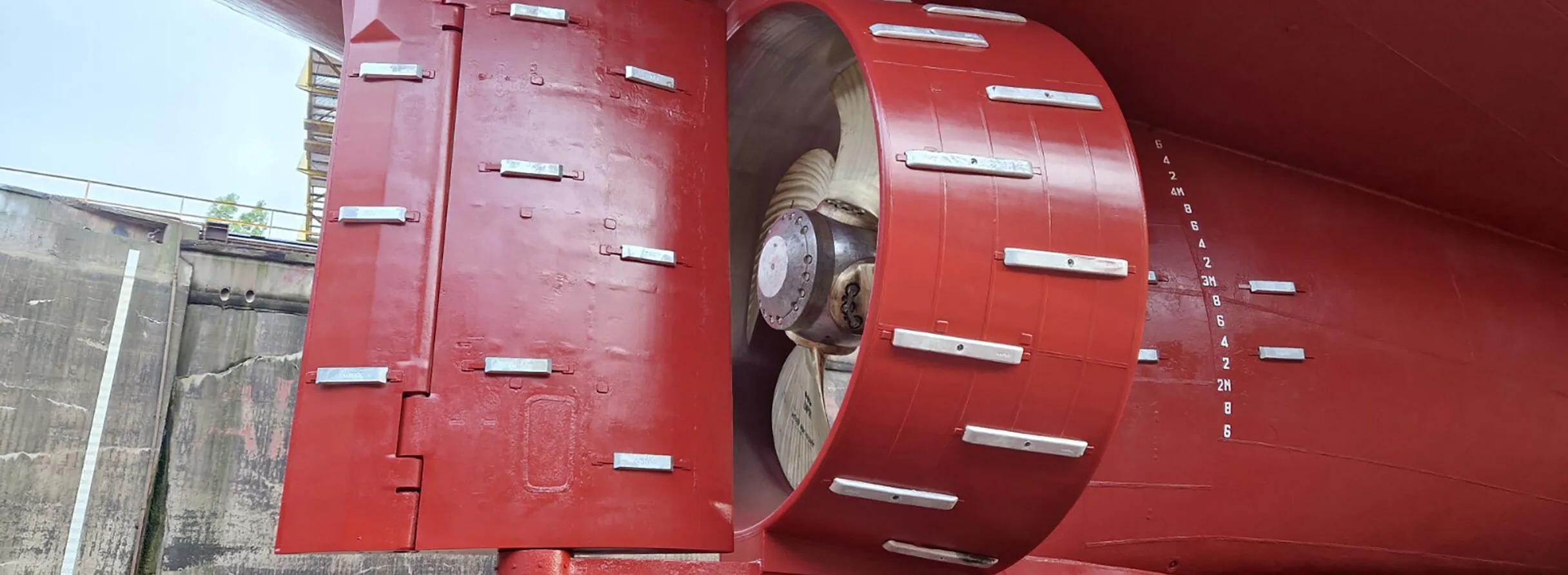 DMC delivers new 19A nozzle for freezer trawler - Damen