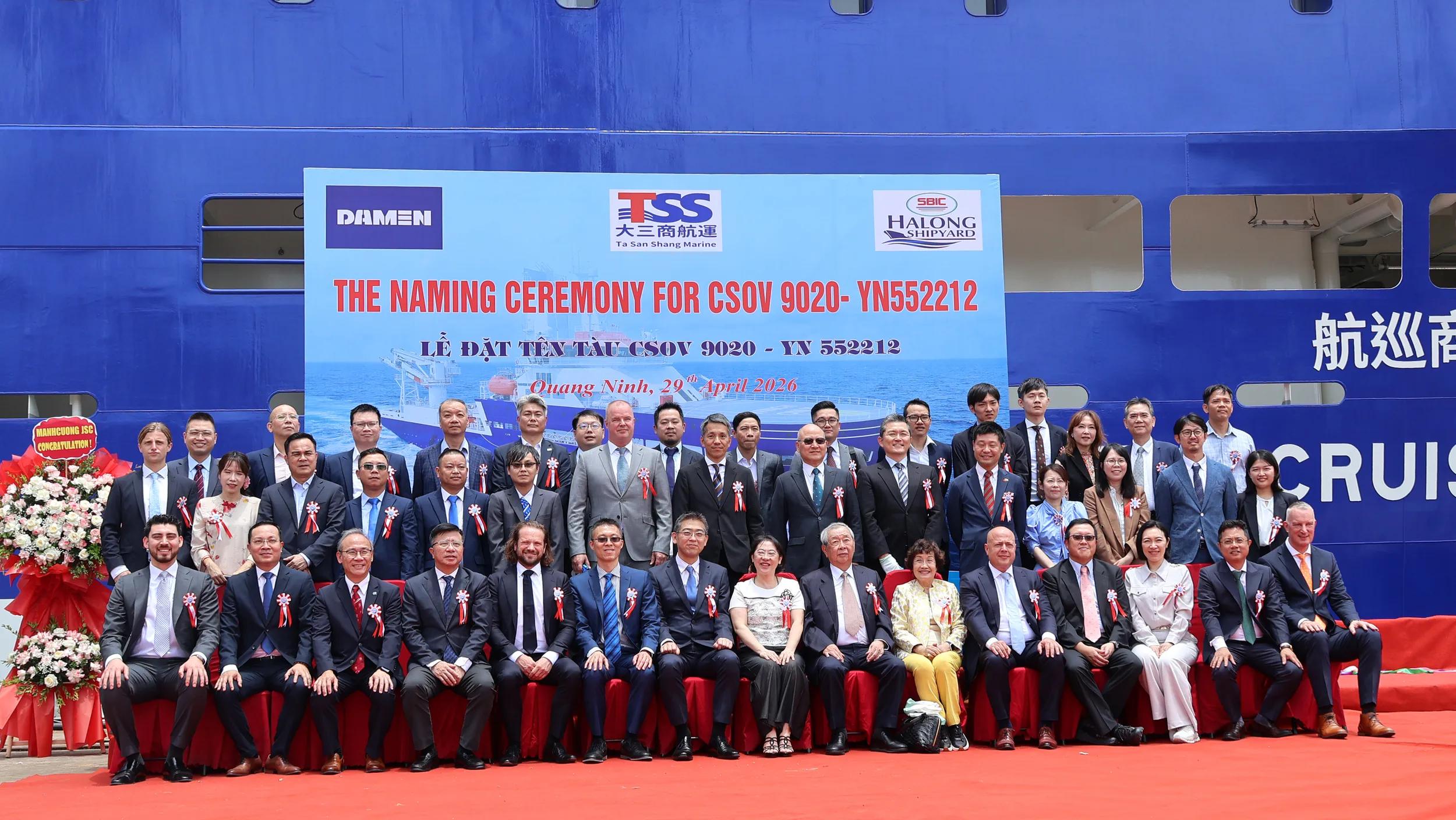 Damen delivers CSOV 9020 TSS Cruiser 1